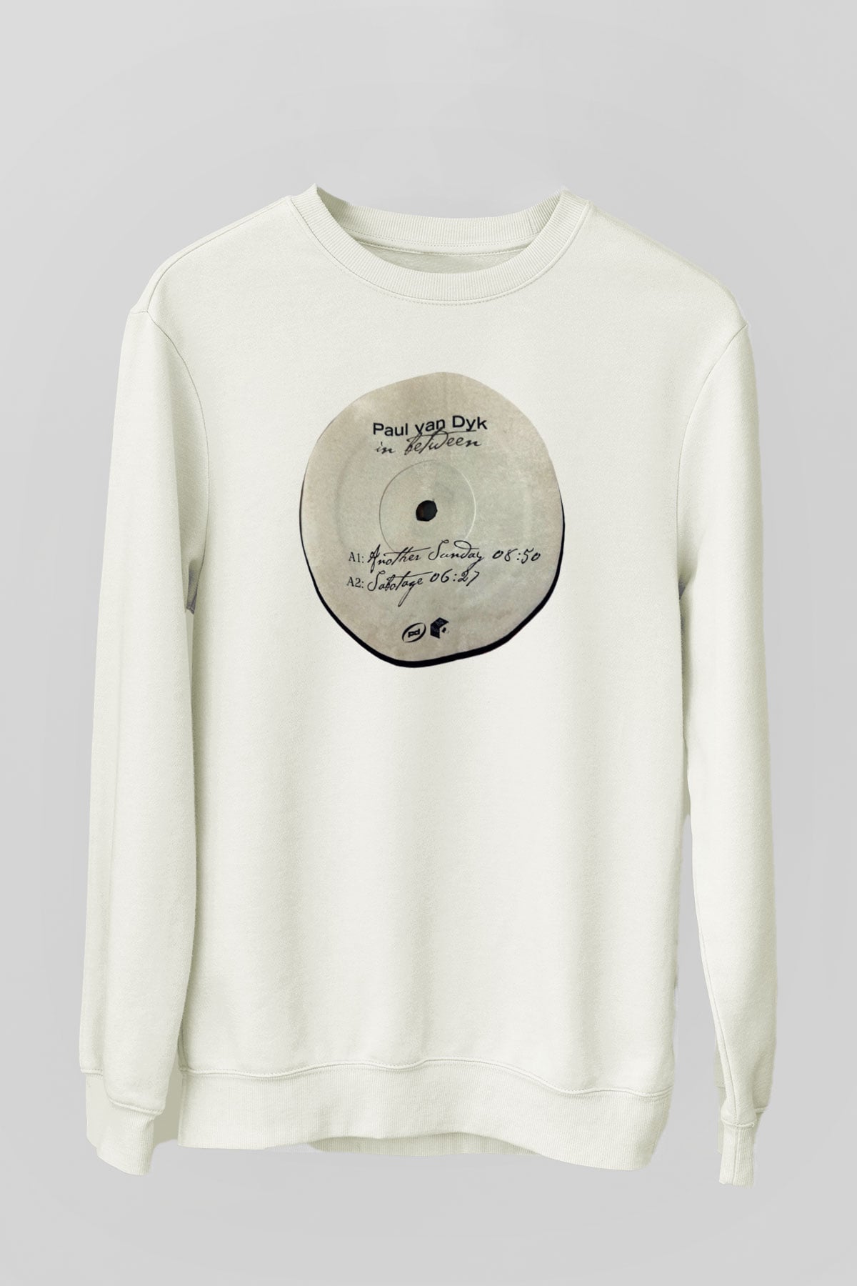 Paul Van Dyk Beyaz Unisex Sweatshirt