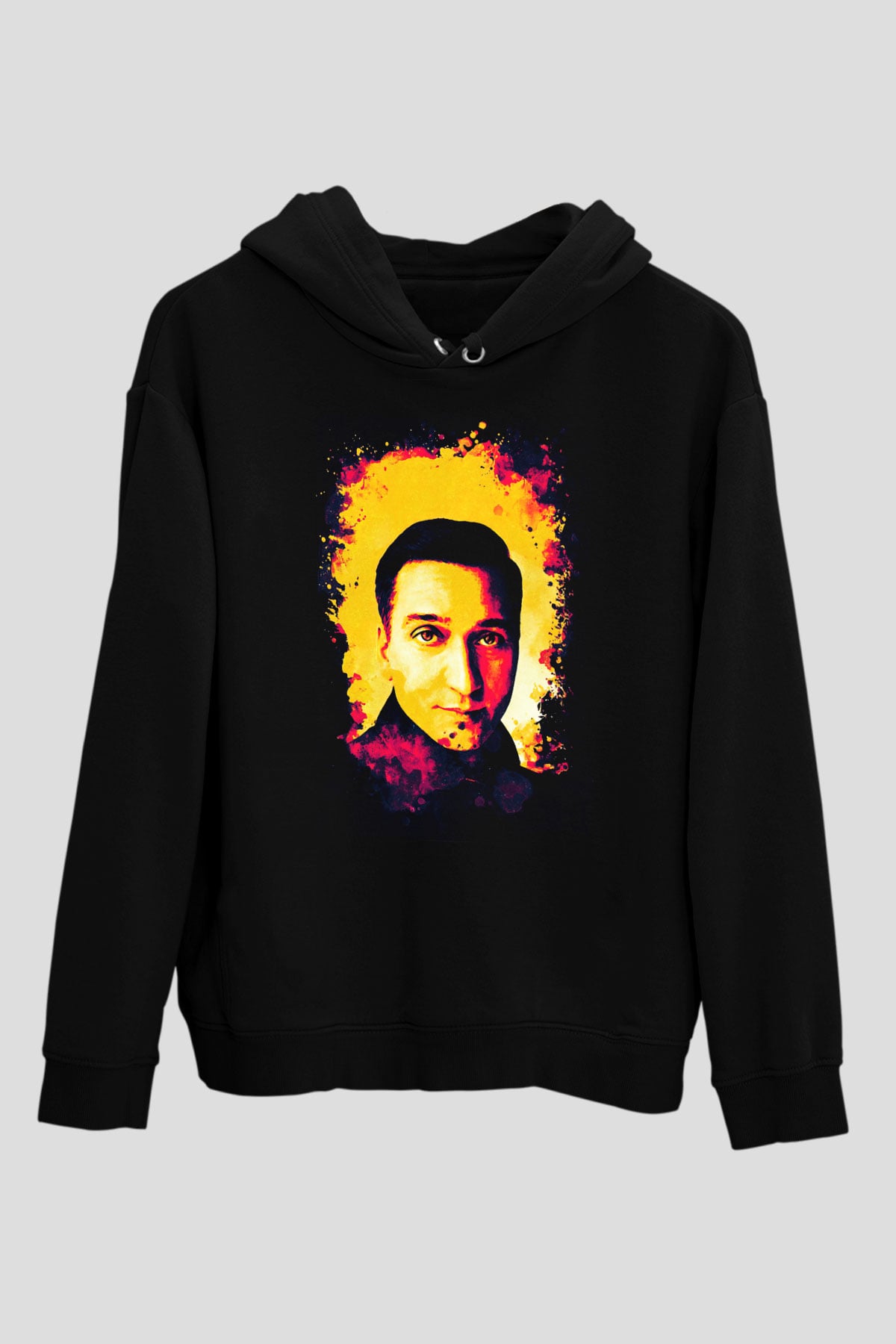 Paul Van Dyk Siyah Unisex Kapüşonlu Sweatshirt