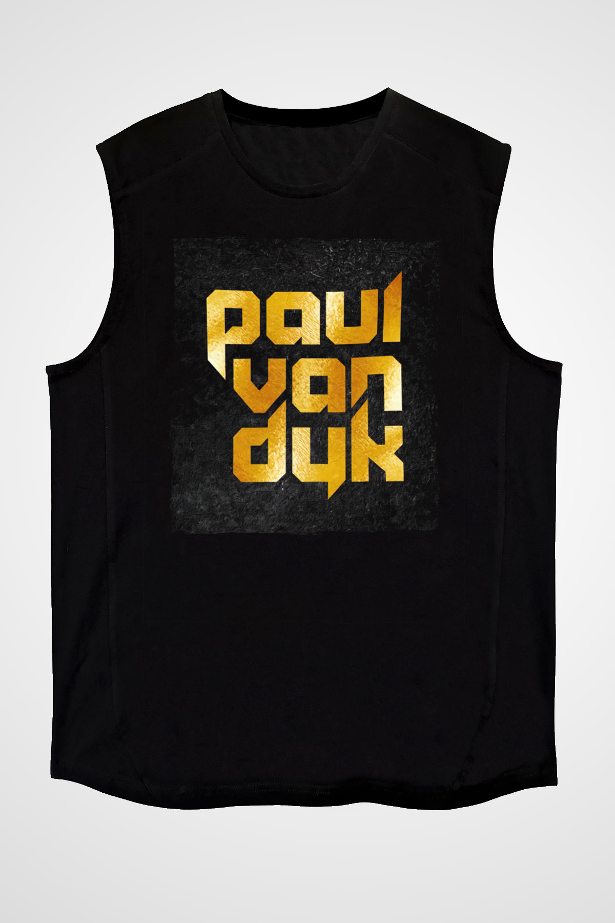 Paul Van Dyk Siyah Unisex Kolsuz Tişört