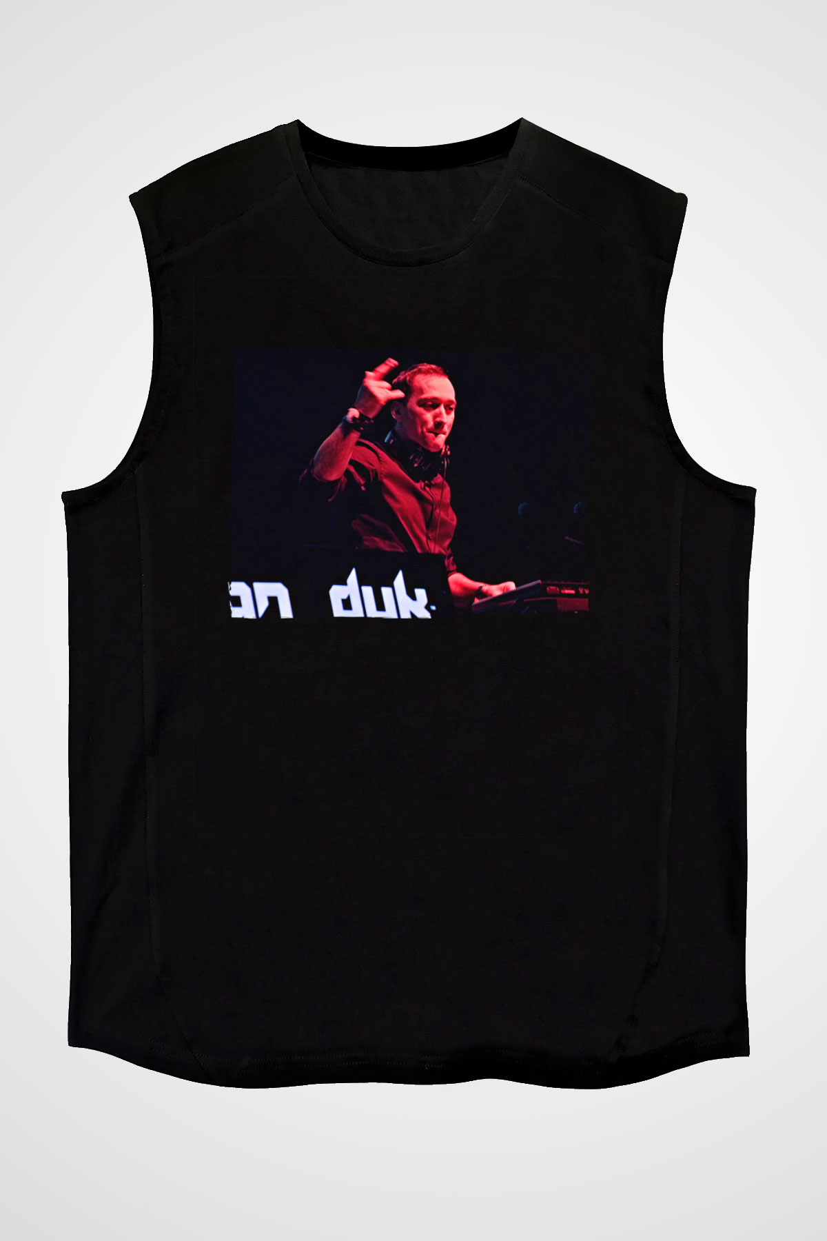 Paul Van Dyk Siyah Unisex Kolsuz Tişört