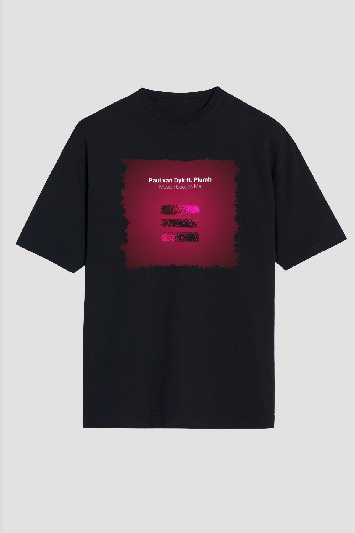 Paul Van Dyk Siyah Unisex Oversize Tişört T-Shirt
