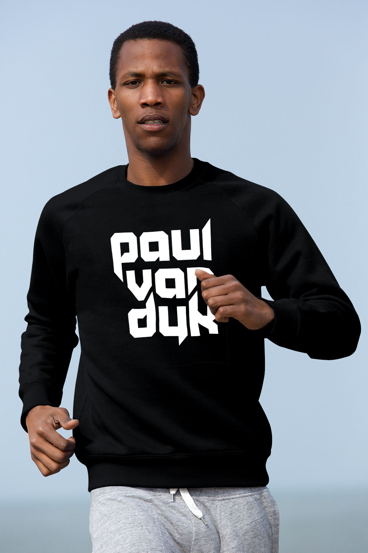 Paul Van Dyk Siyah Unisex Sweatshirt