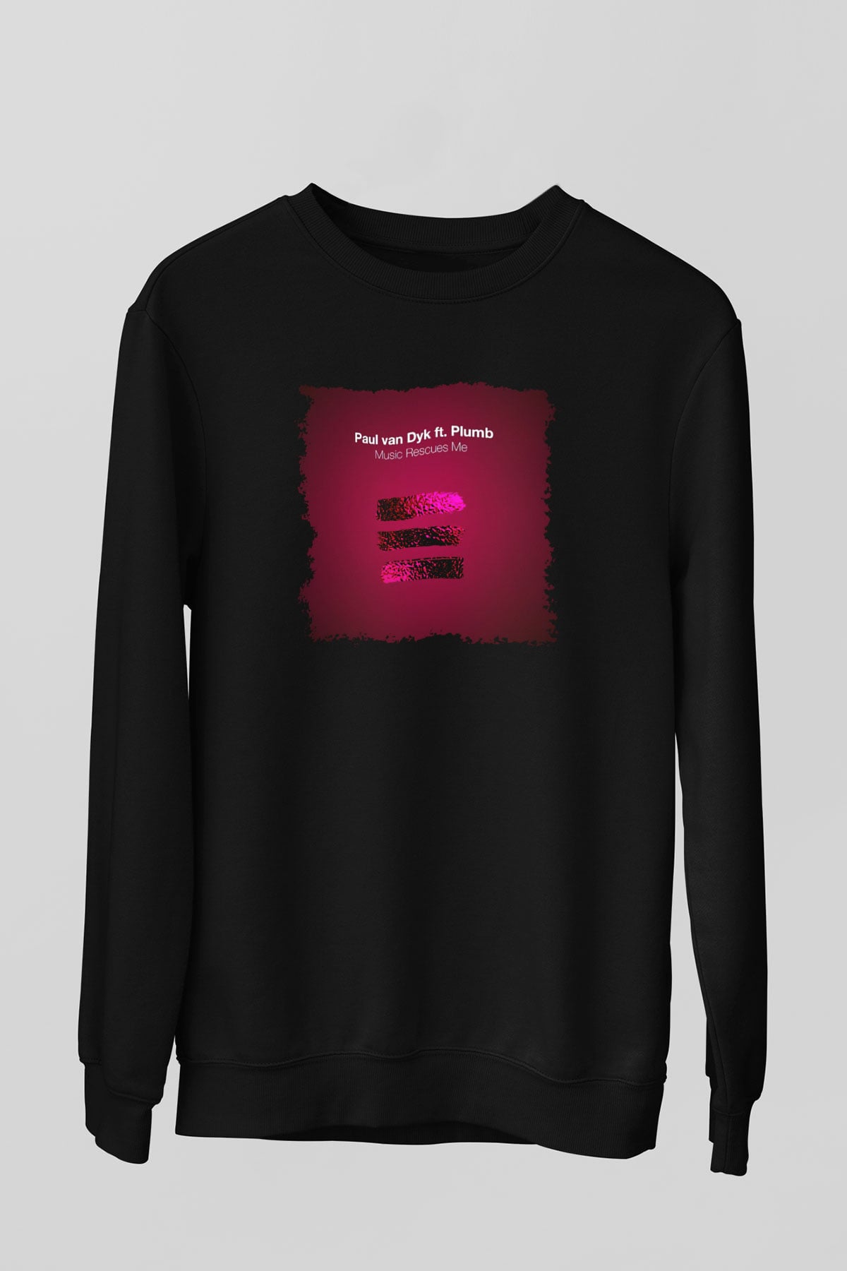 Paul Van Dyk Siyah Unisex Sweatshirt