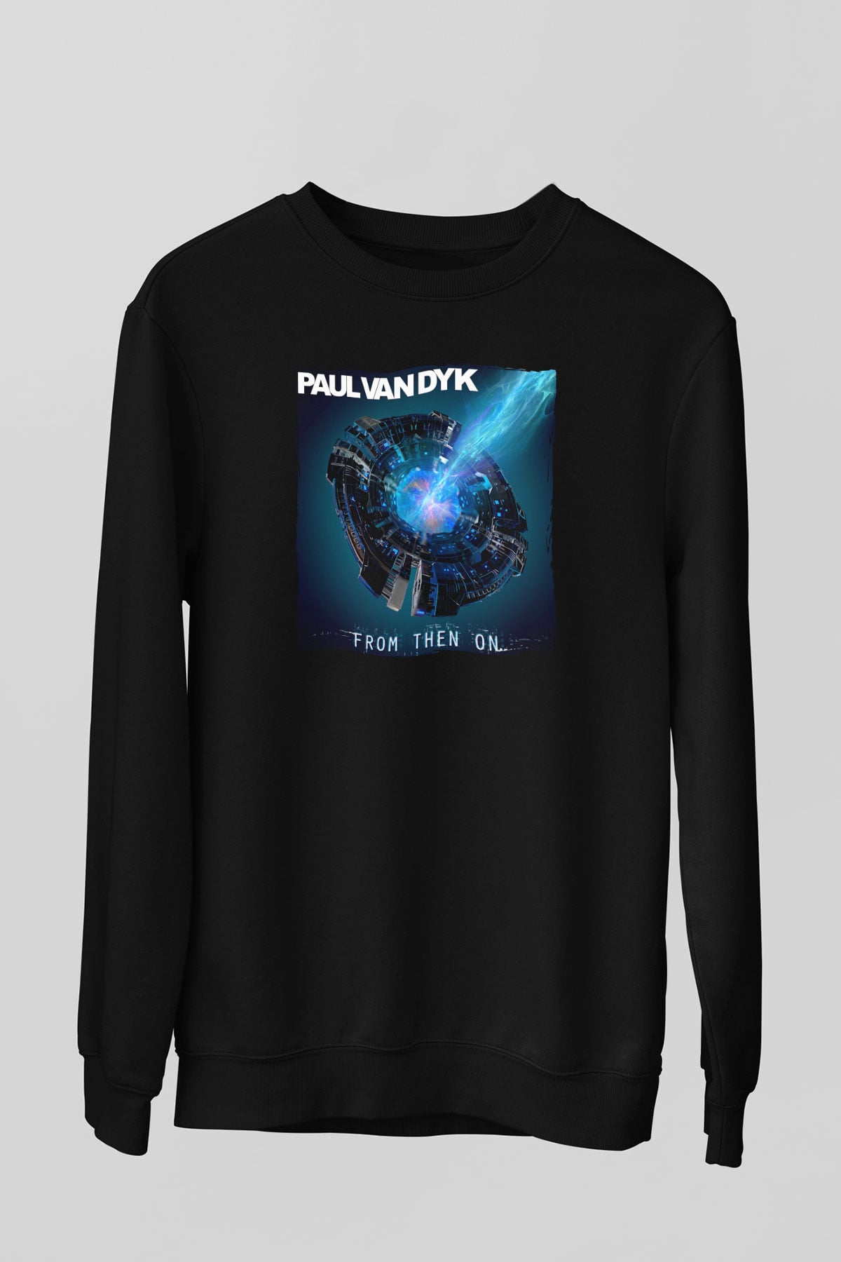 Paul Van Dyk Siyah Unisex Sweatshirt