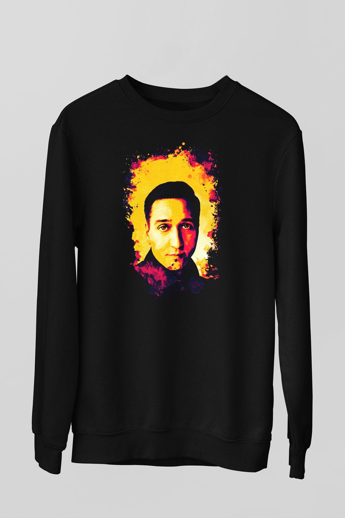 Paul Van Dyk Siyah Unisex Sweatshirt