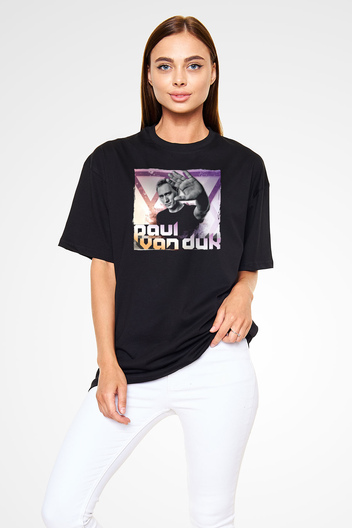 Paul Van Dyk Siyah Unisex Tişört T-Shirt - TişörtFabrikası