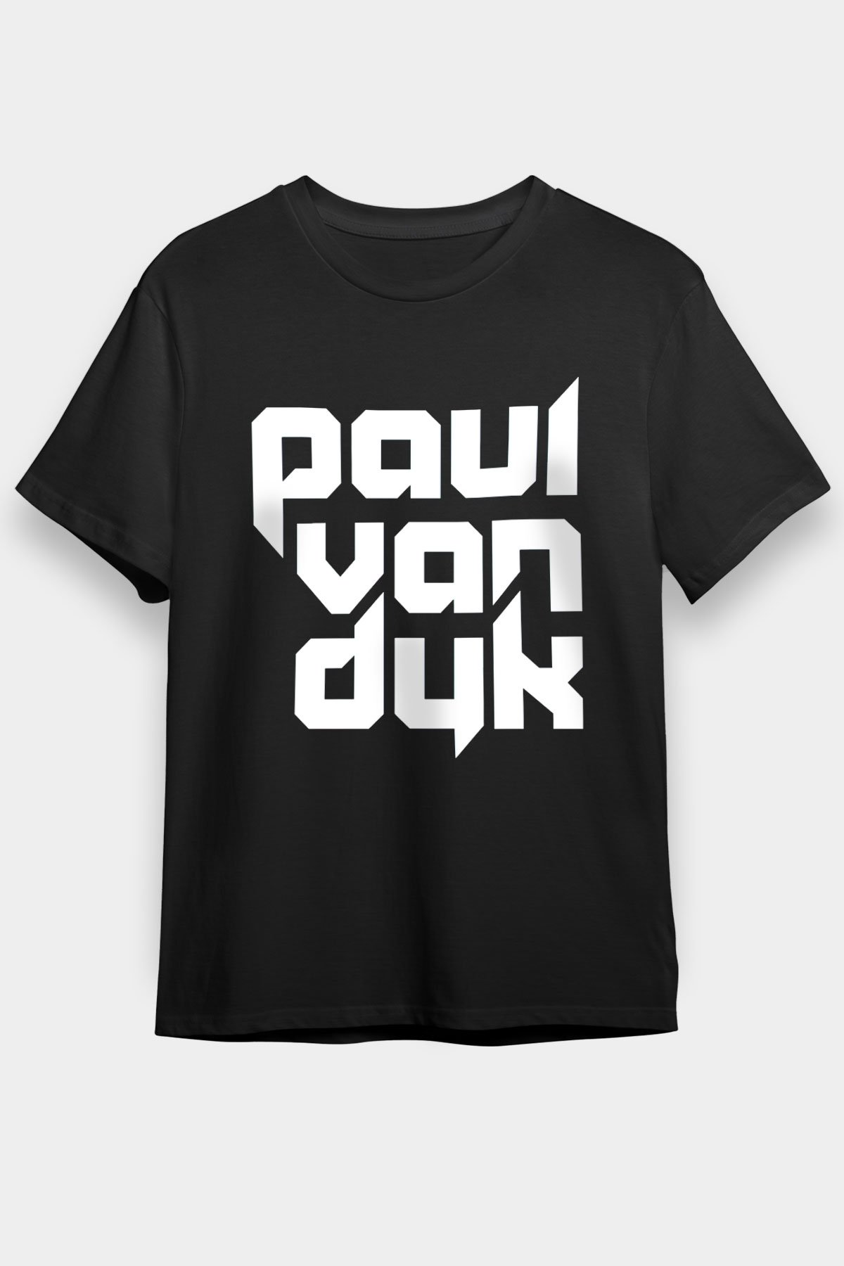 Paul Van Dyk Siyah Unisex Tişört T-Shirt - TişörtFabrikası