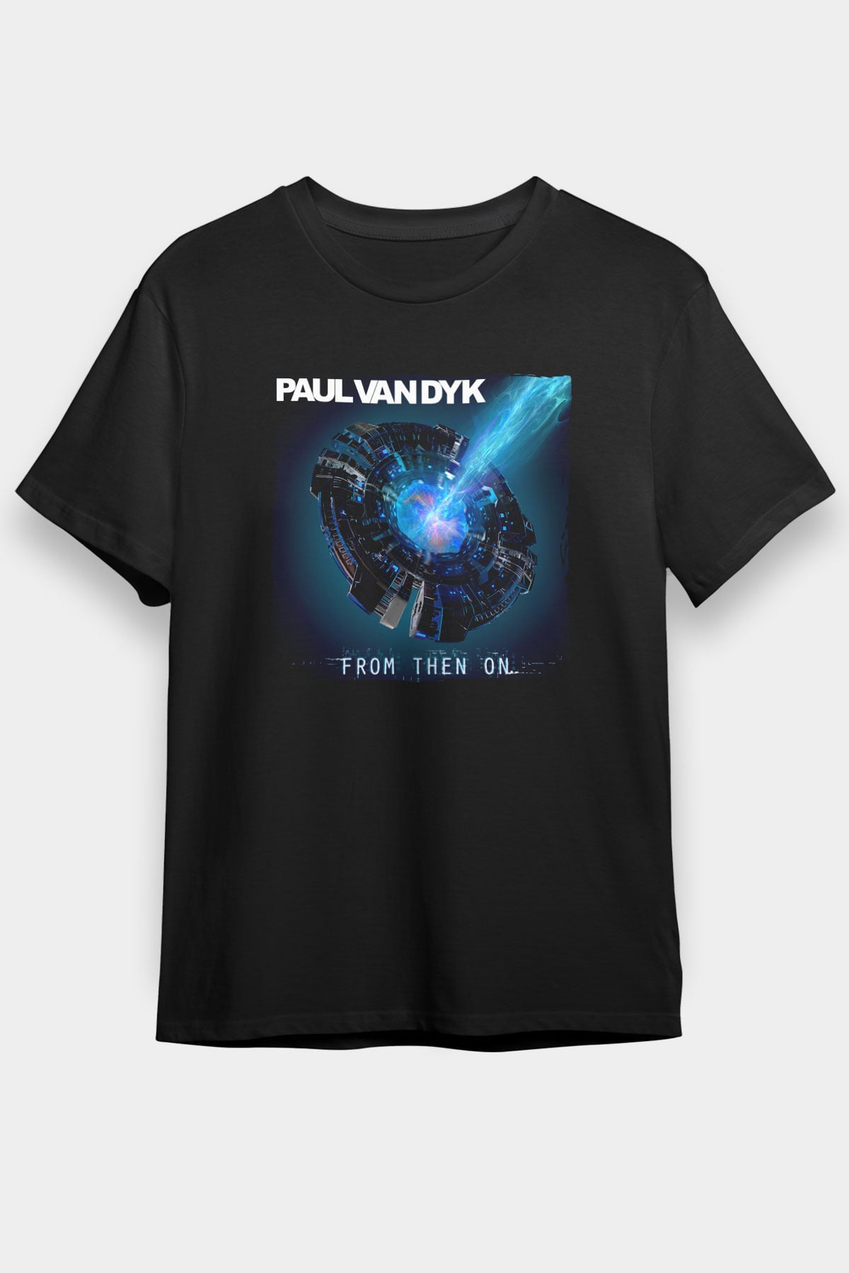 Paul Van Dyk Siyah Unisex Tişört T-Shirt - TişörtFabrikası