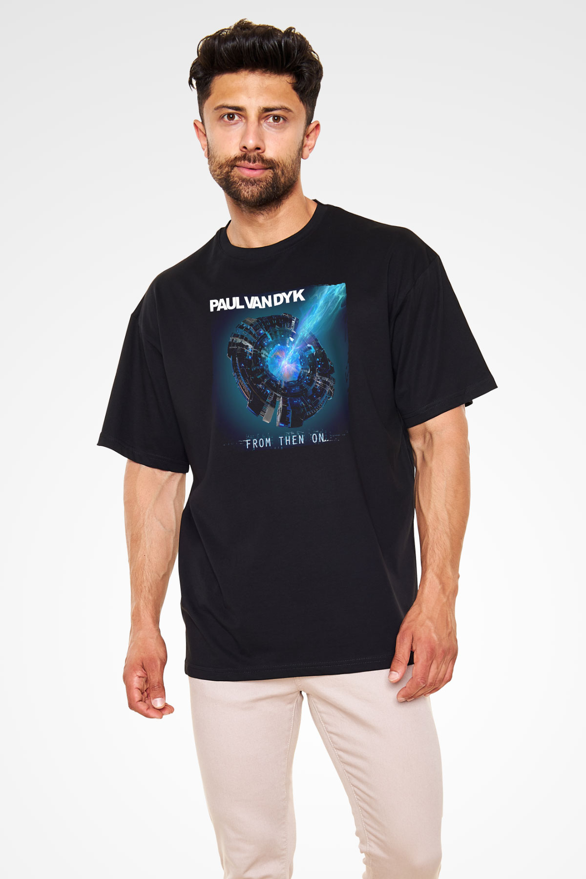 Paul Van Dyk Siyah Unisex Tişört T-Shirt - TişörtFabrikası