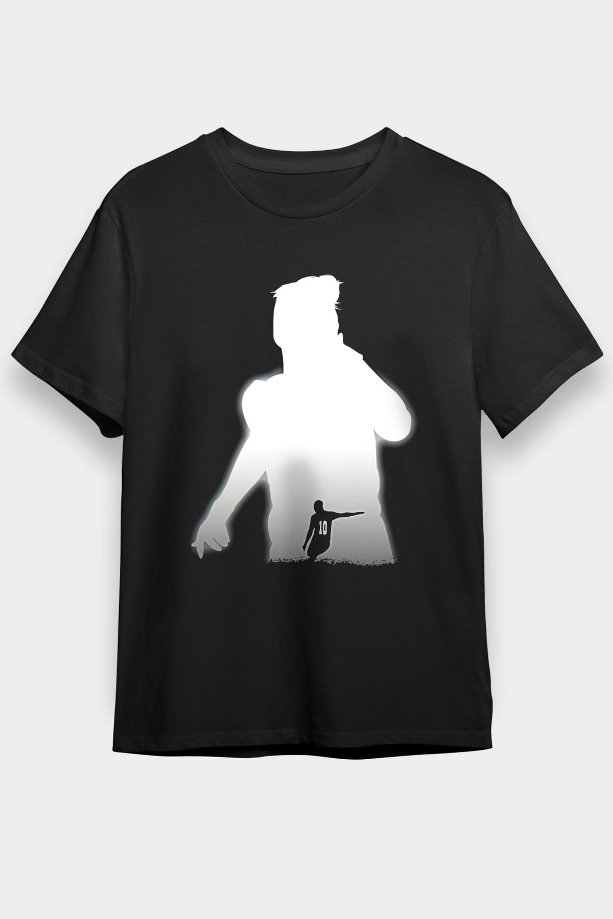 Paulo Dybala Baskılı Unisex Siyah Tişört - Tshirt