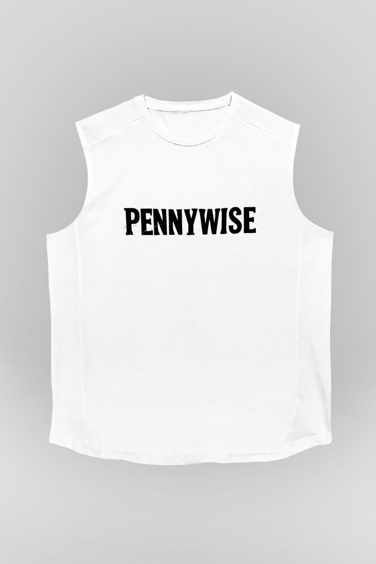 Pennywise Beyaz Unisex Kolsuz Tişört