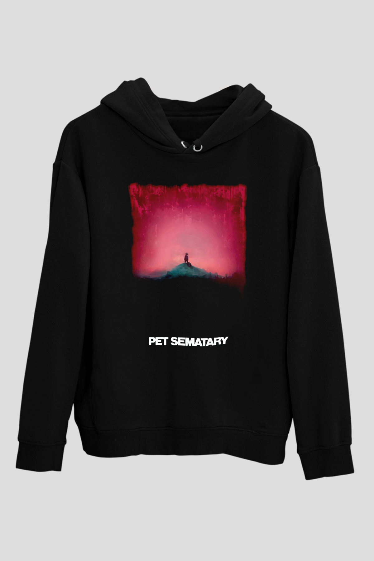 Pet Sematary Siyah Unisex Hoodie