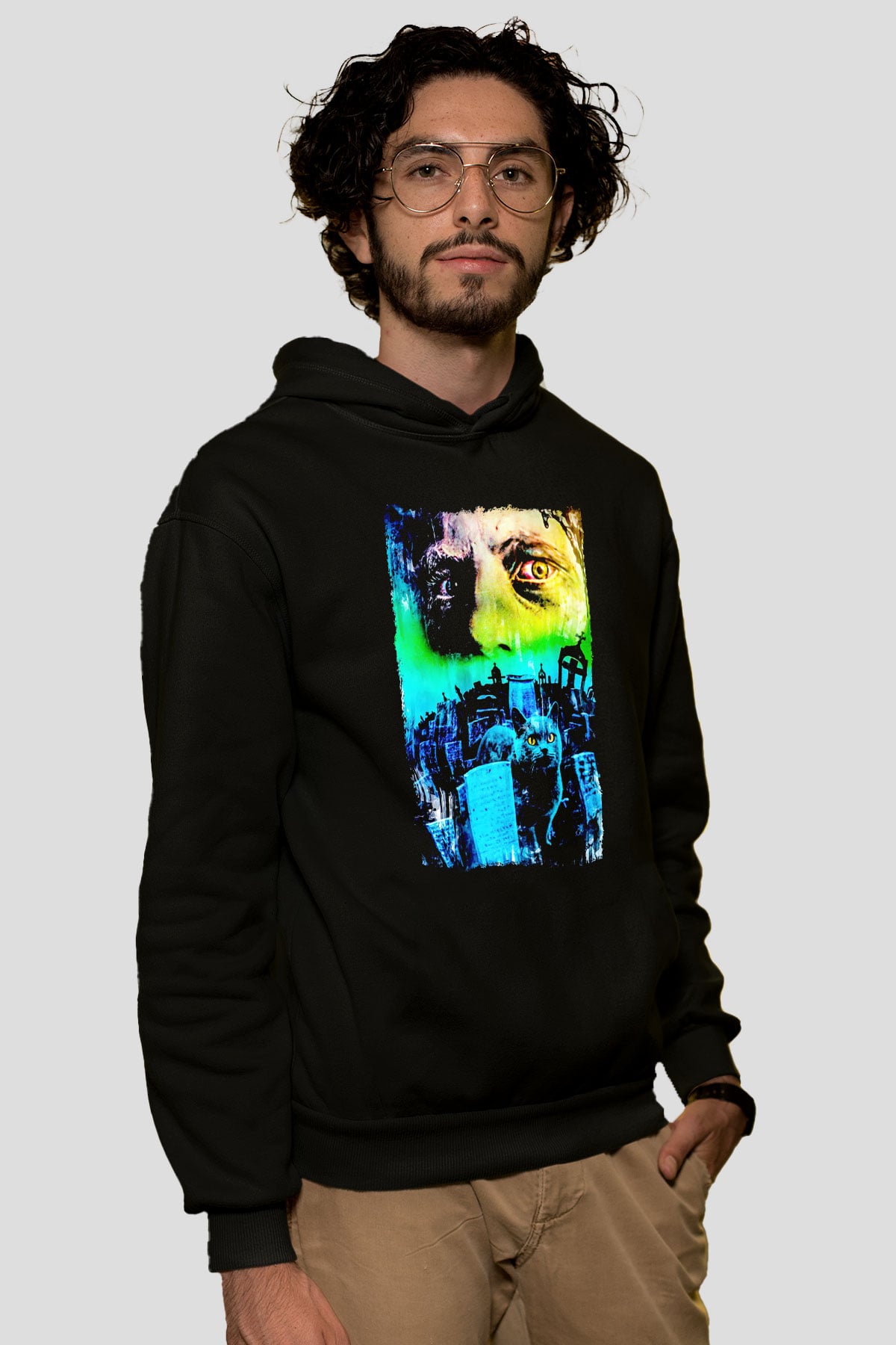 Pet Sematary Siyah Unisex Hoodie
