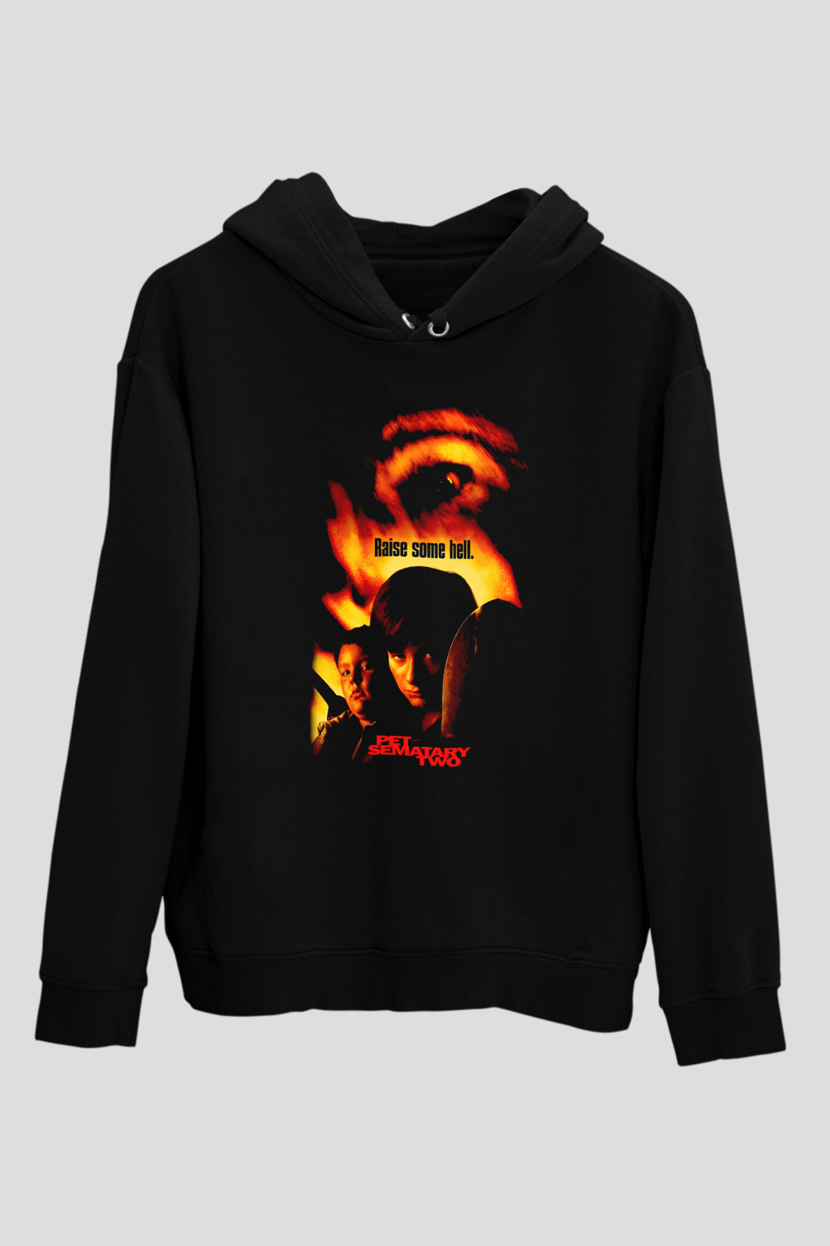 Pet Sematary Siyah Unisex Hoodie