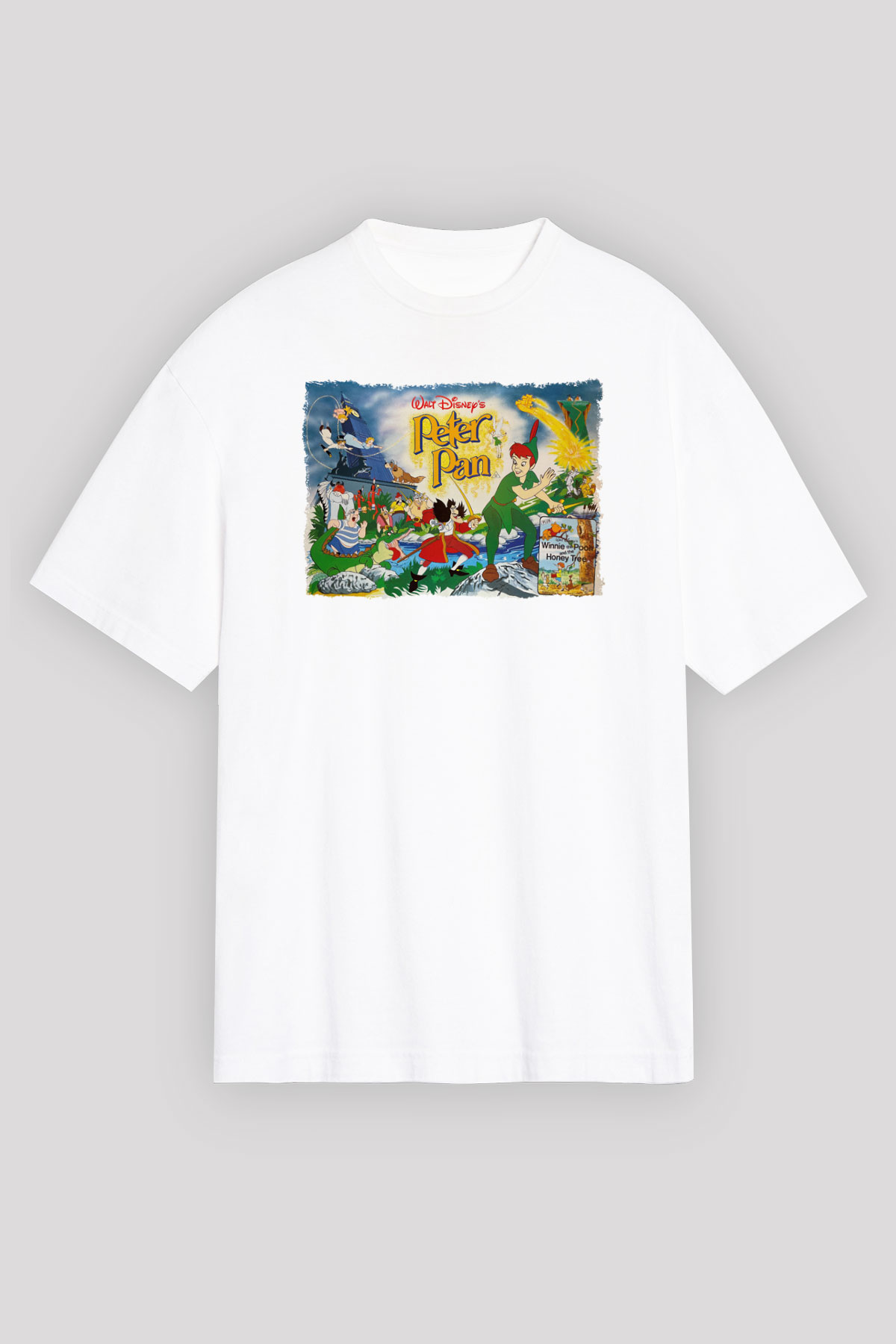 Peter Pan Beyaz Unisex Tişört T-Shirt