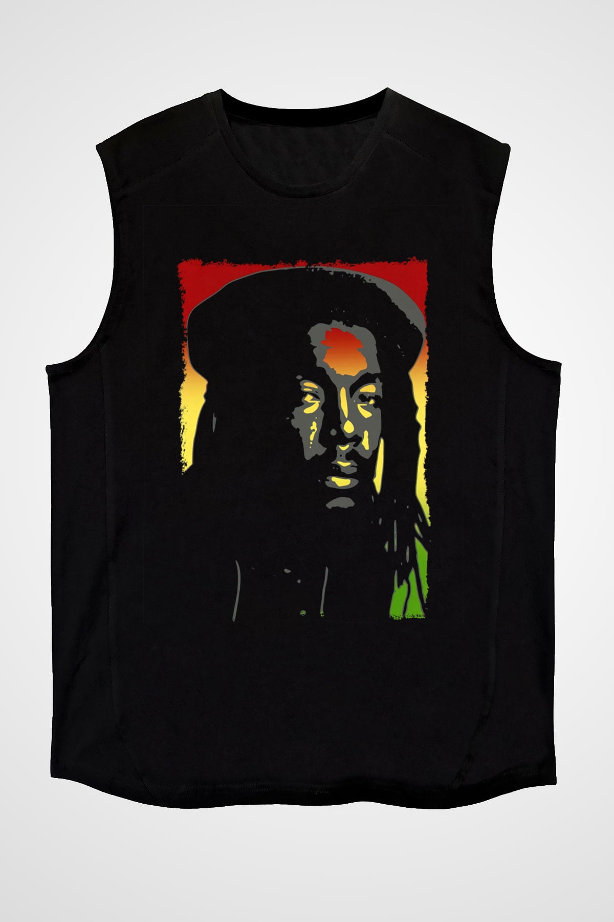 Peter Tosh Siyah Unisex Kolsuz Tişört