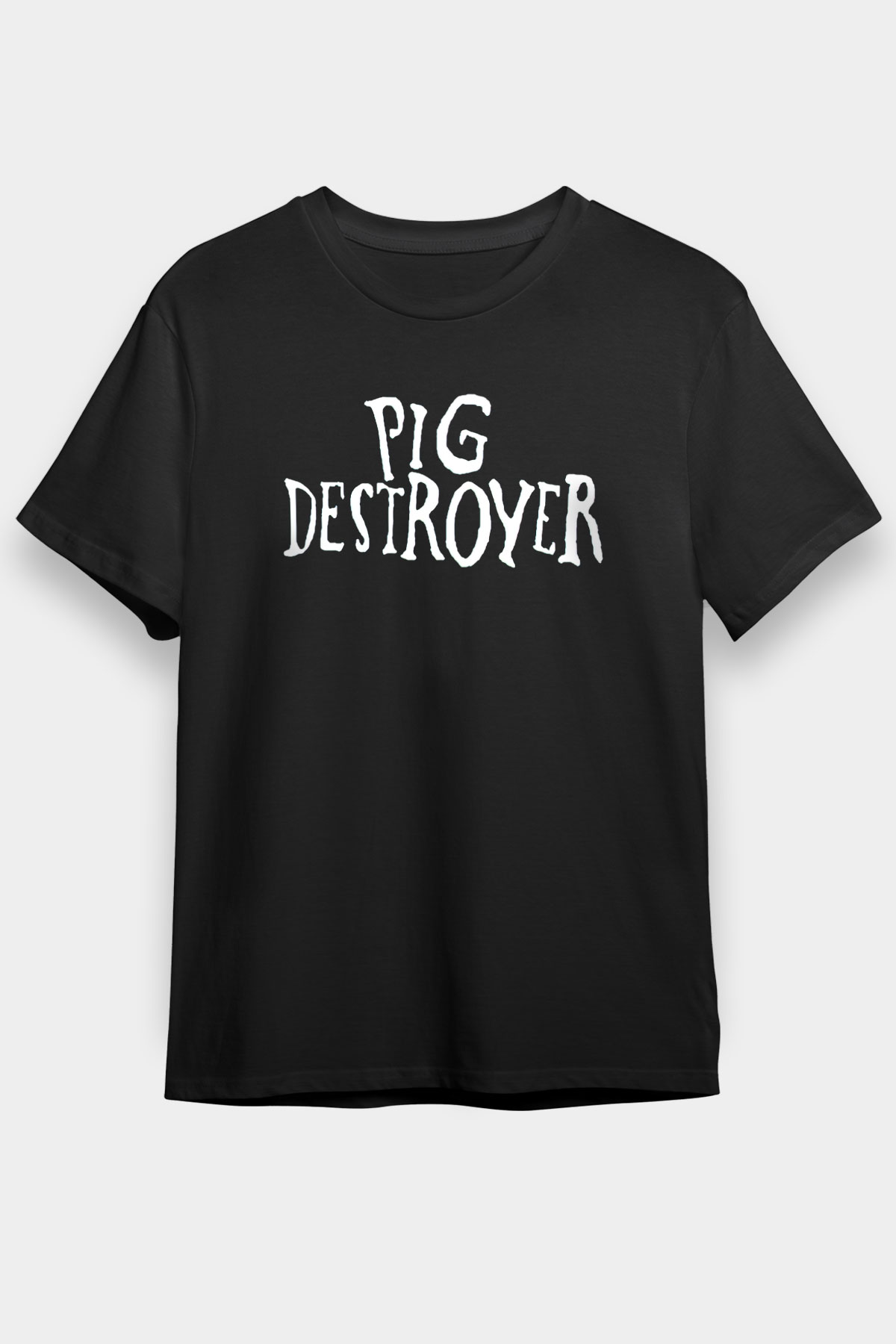 Pig Destroyer Siyah Unisex Tişört T-Shirt - TişörtFabrikası