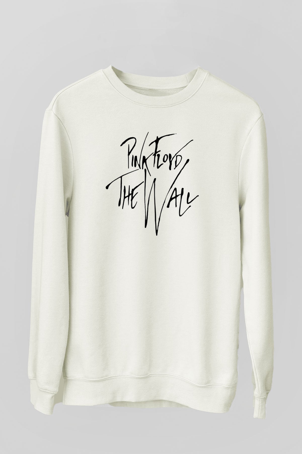 Pink Floyd Beyaz Unisex Sweatshirt