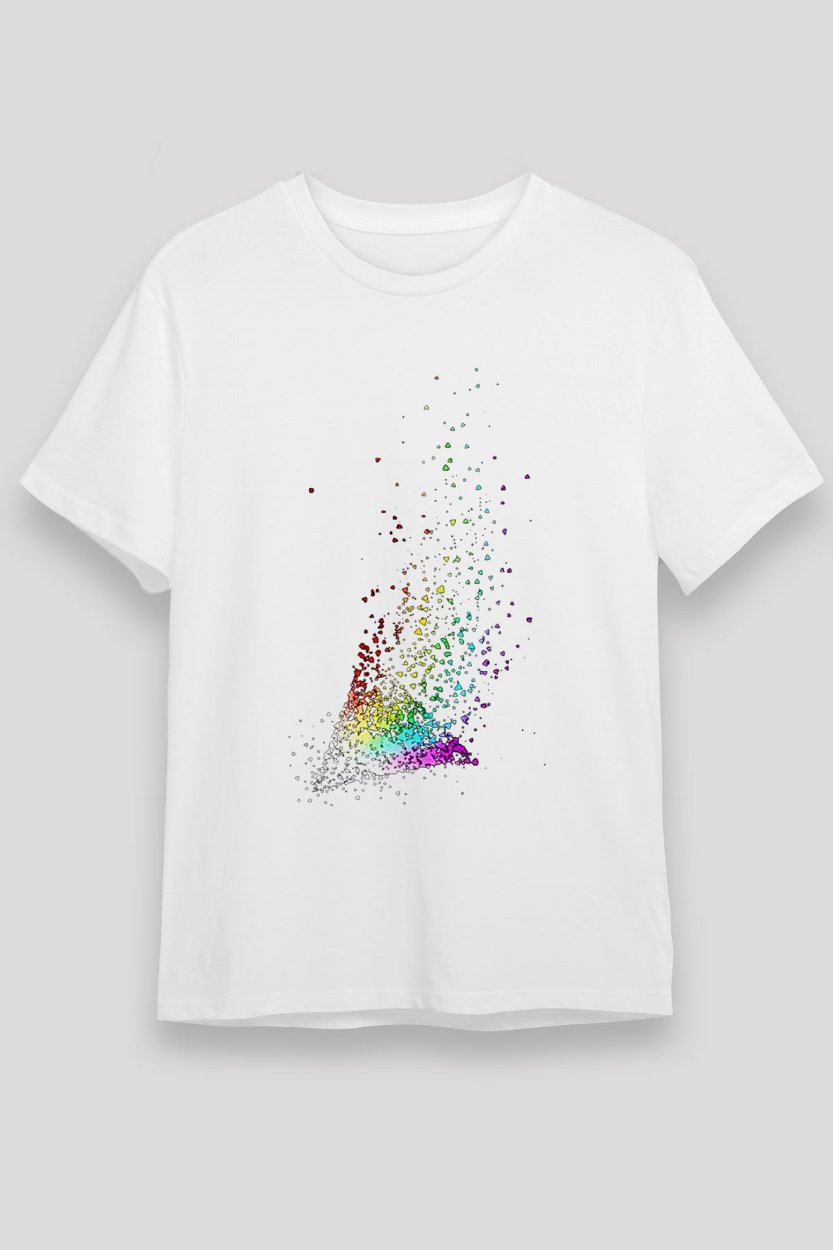 Pink Floyd Beyaz Unisex Tişört T-Shirt - TişörtFabrikası