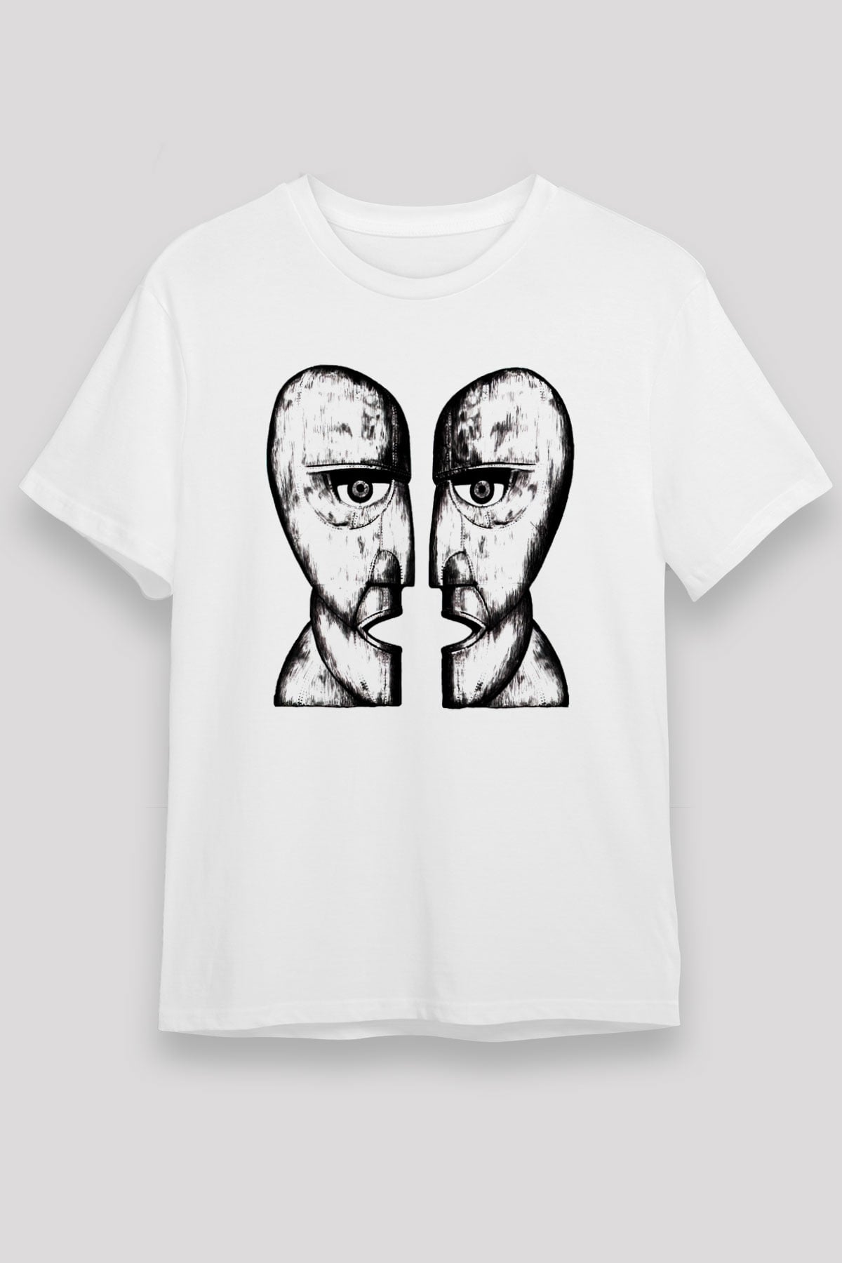 Pink Floyd Beyaz Unisex Tişört T-Shirt - TişörtFabrikası