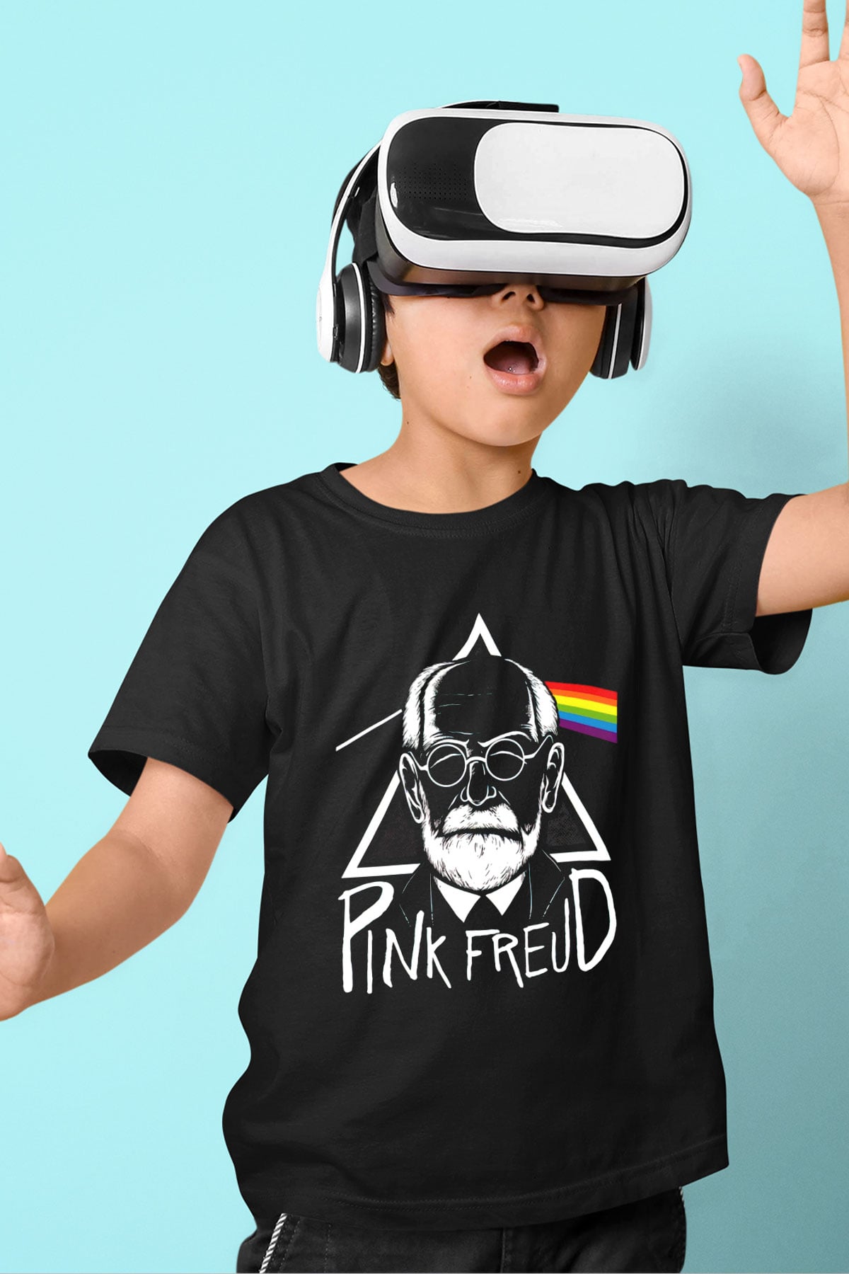 Pink Floyd Siyah Unisex Çocuk Tişört