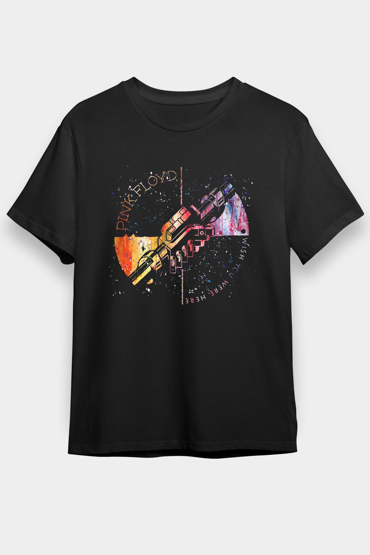 Pink Floyd Siyah Unisex Tişört T-Shirt - TişörtFabrikası