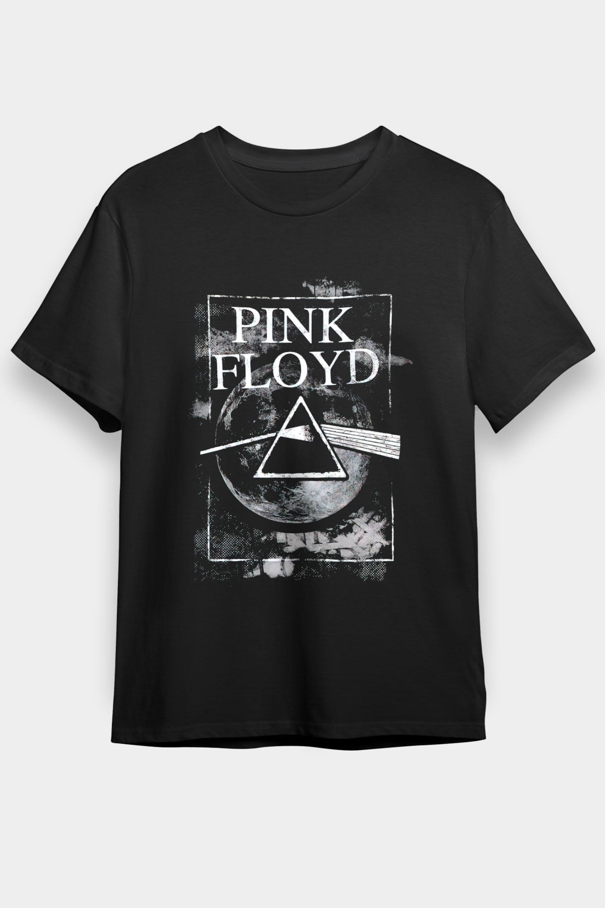 Pink Floyd Siyah Unisex Tişört T-Shirt - TişörtFabrikası