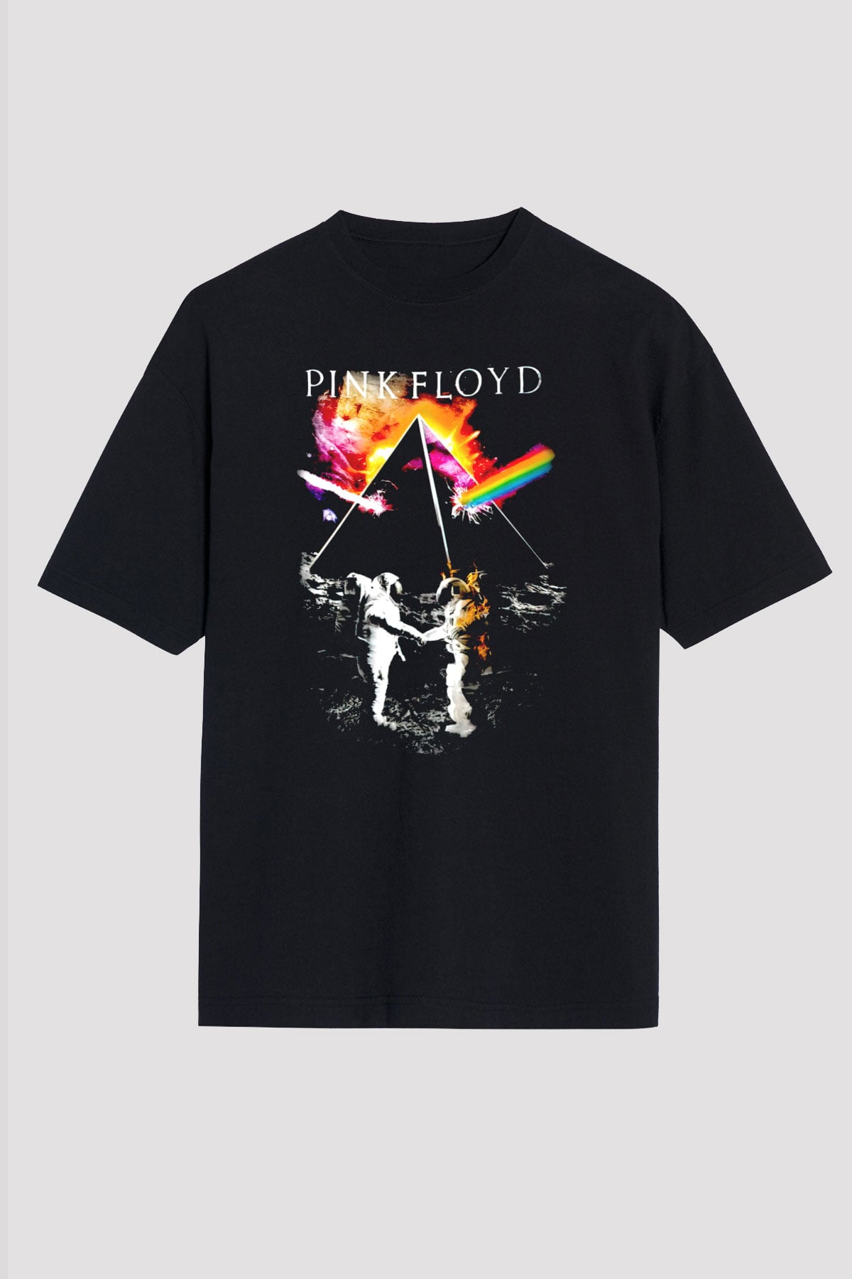 Pink Floyd Siyah Unisex Tişört T-Shirt - TişörtFabrikası