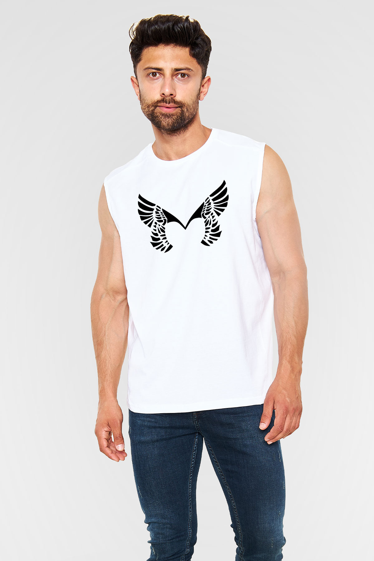Placebo Beyaz Unisex Kolsuz Tişört