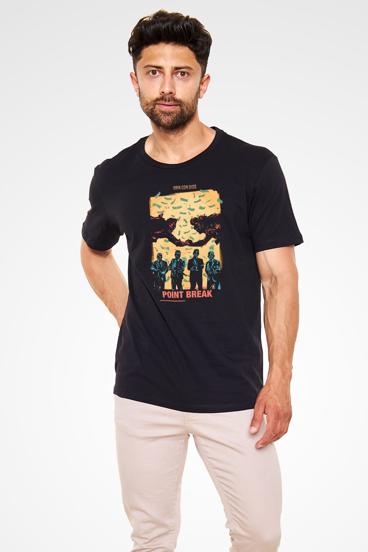 Point Break Siyah Unisex Tişört