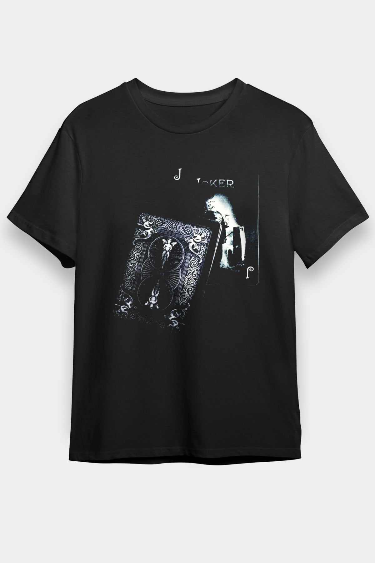 Poker Siyah Unisex Tişört T-Shirt