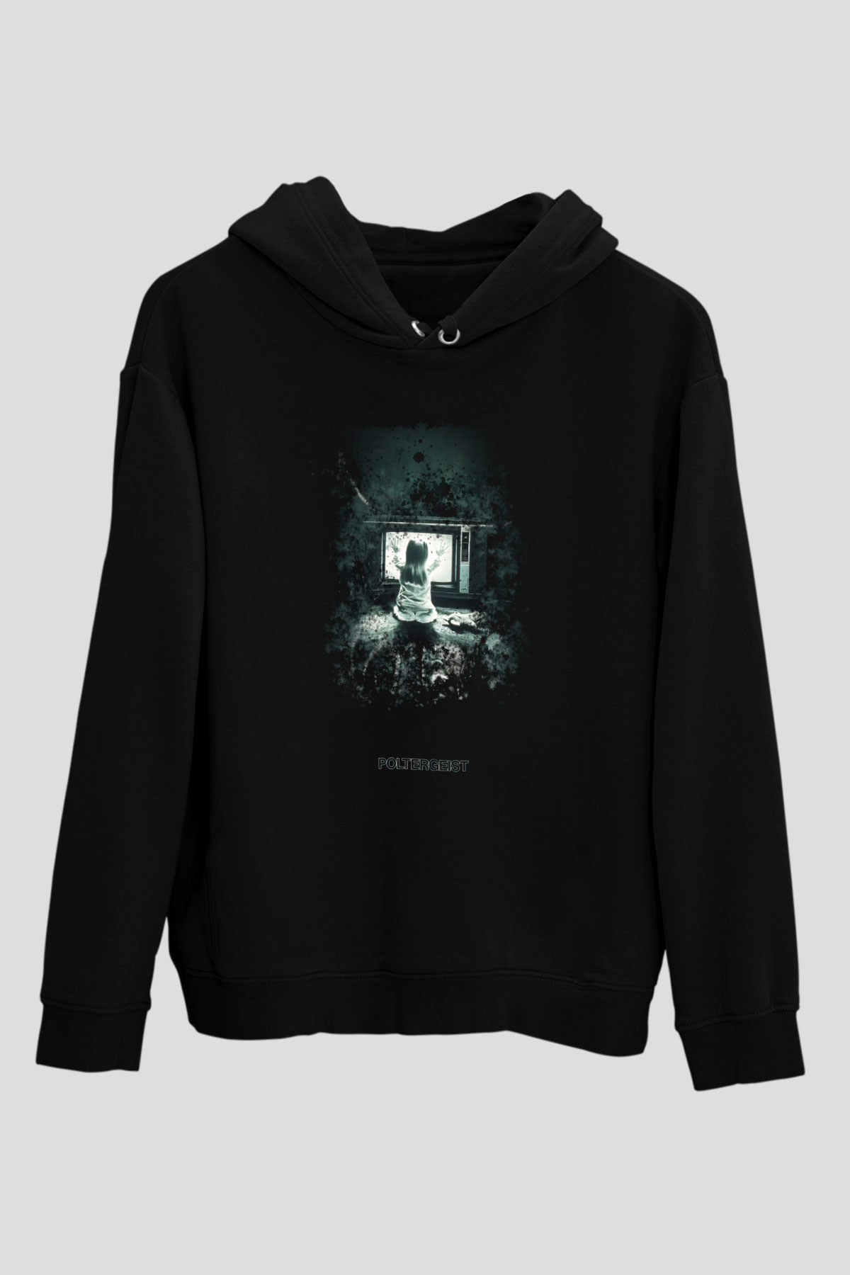 Poltergeist Siyah Unisex Hoodie