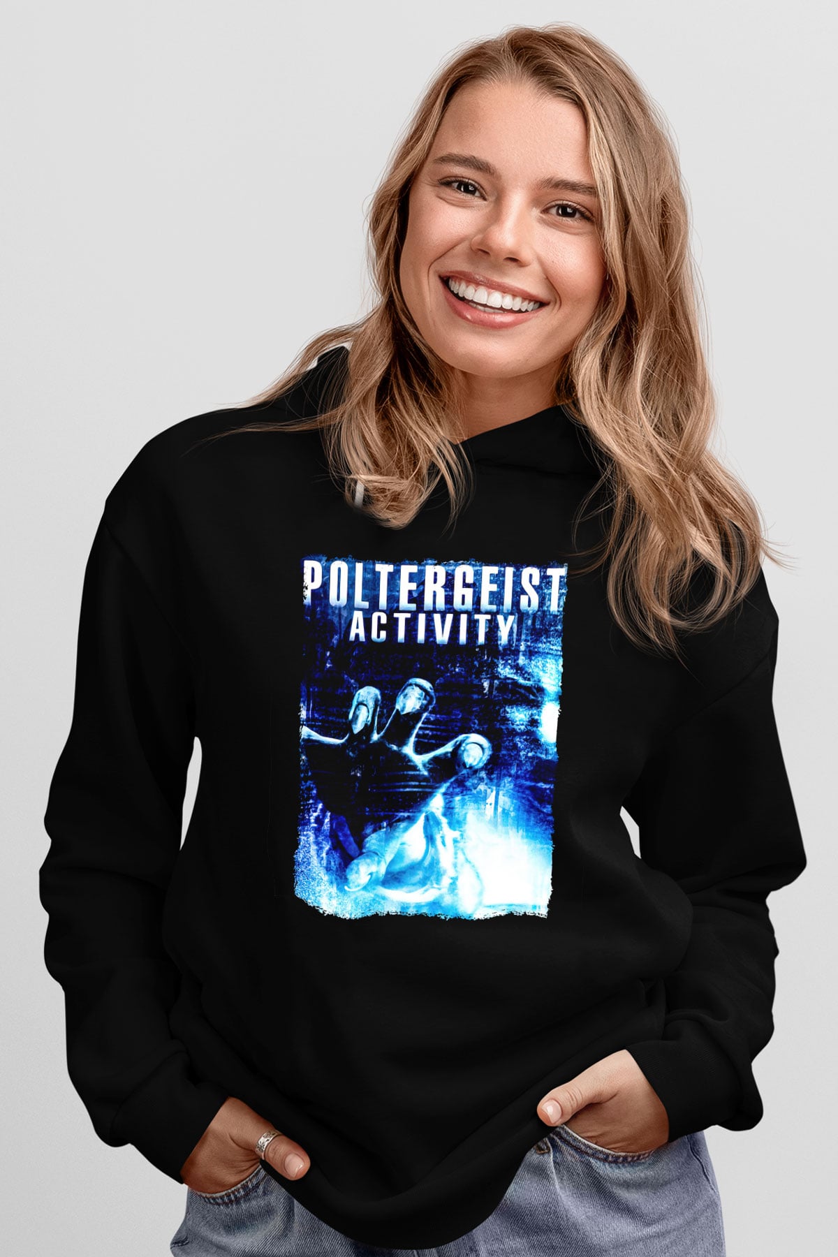 Poltergeist Siyah Unisex Hoodie