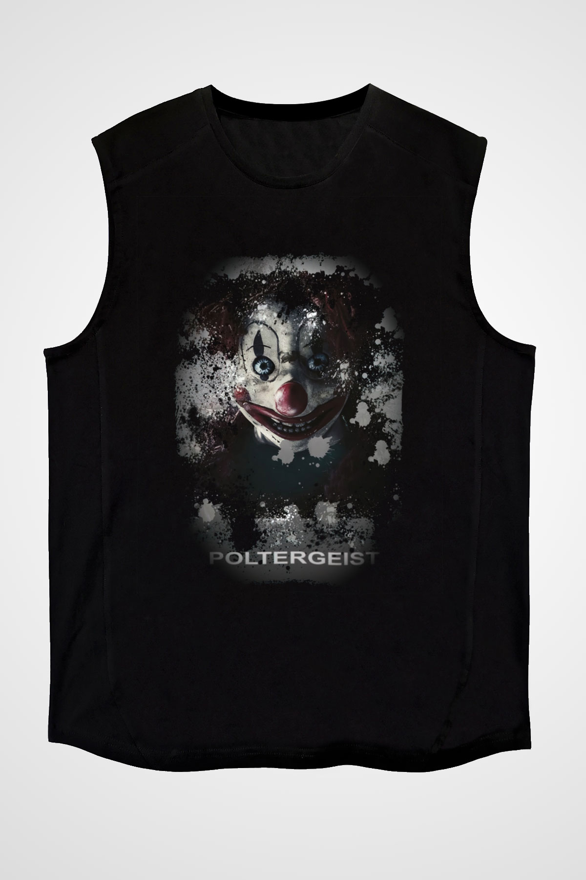 Poltergeist Siyah Unisex  Kolsuz Tişört