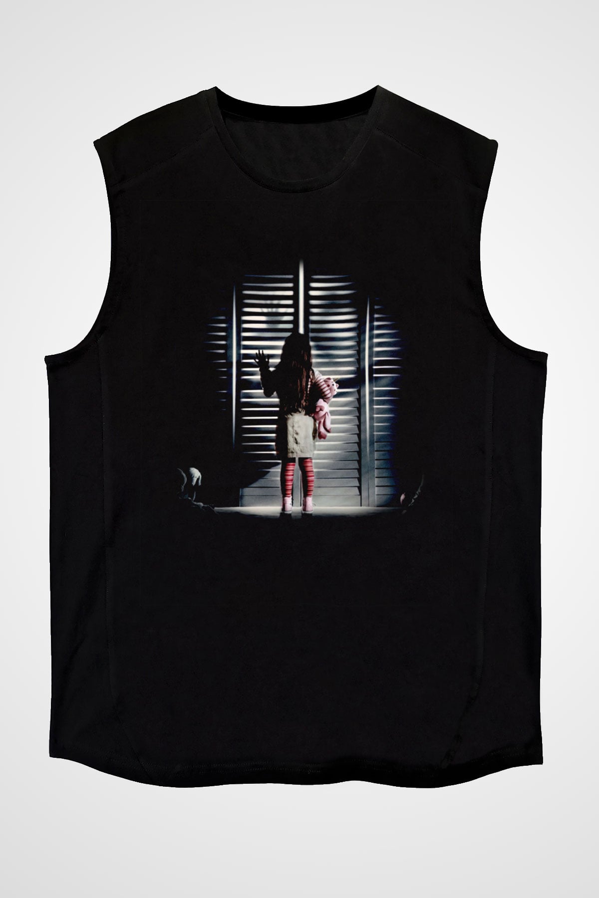 Poltergeist Siyah Unisex  Kolsuz Tişört