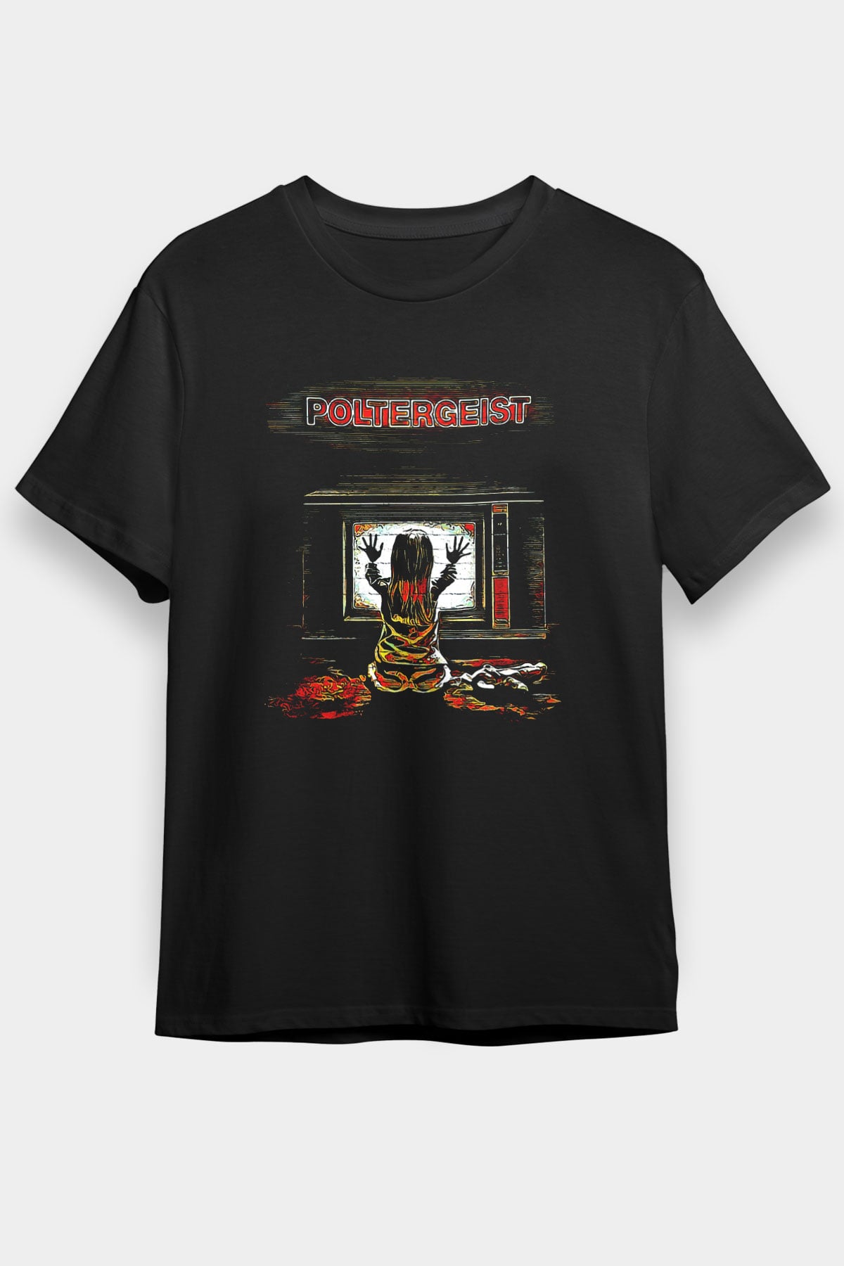 Poltergeist Siyah Unisex Tişört