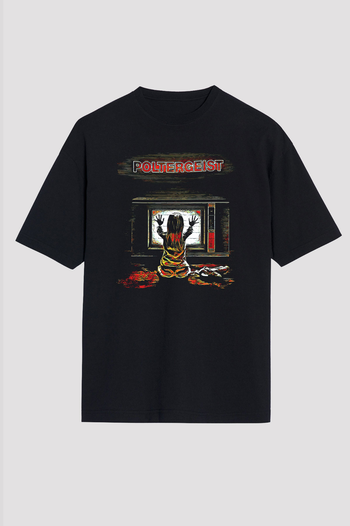 Poltergeist Siyah Unisex Tişört