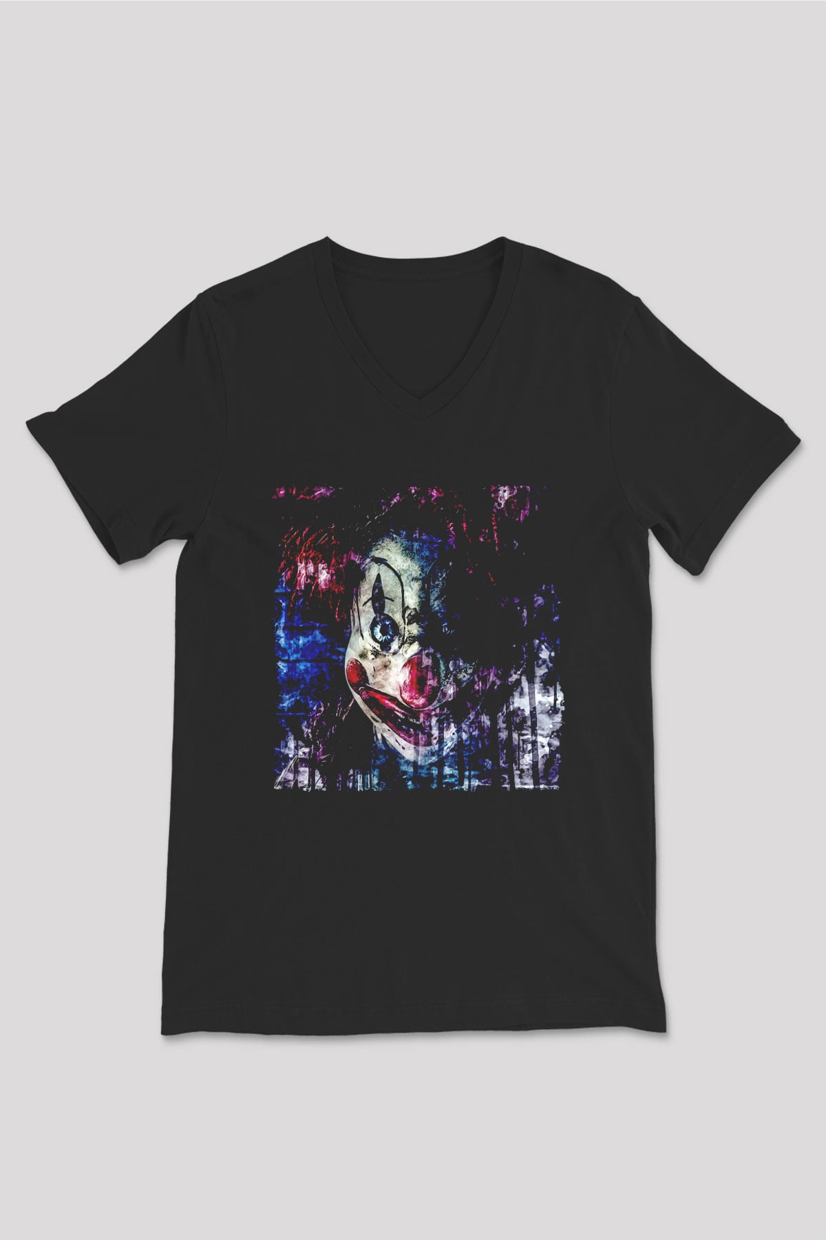 Poltergeist Siyah Unisex  V Yaka Tişört