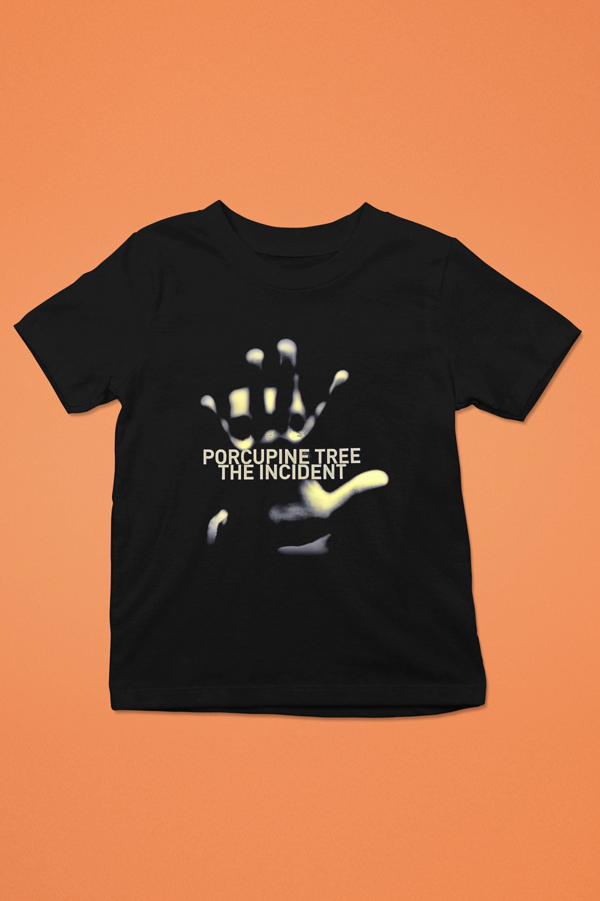 Porcupine Tree Baskılı Unisex Siyah Çocuk Tişört - Tshirt
