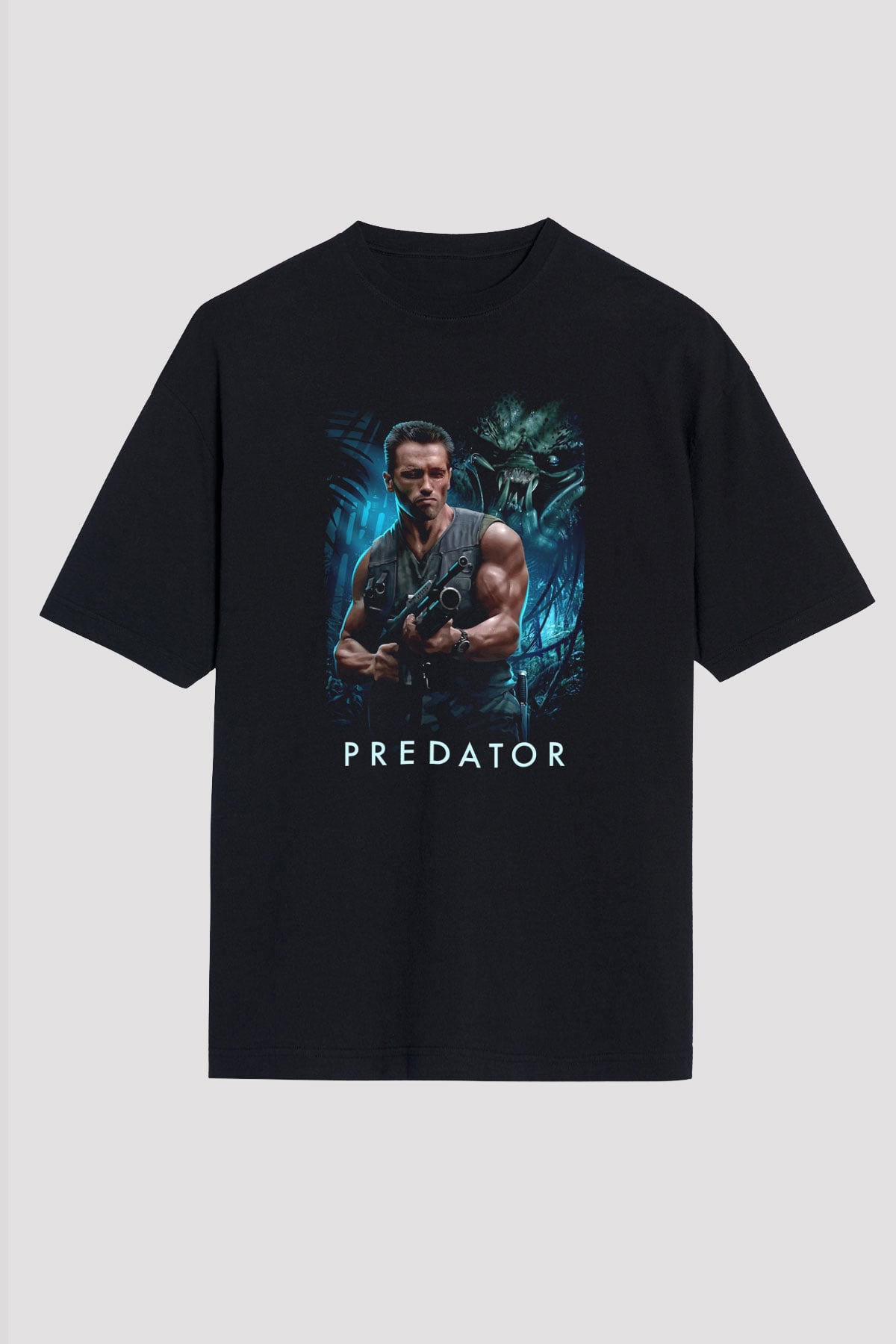 Predator Siyah Unisex Tişört T-Shirt