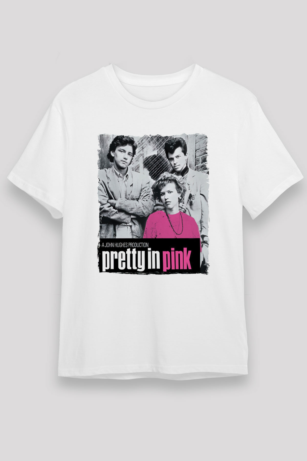 Pretty in Pink Beyaz Unisex Tişört