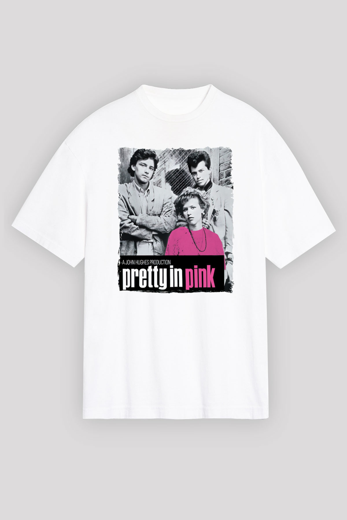 Pretty in Pink Beyaz Unisex Tişört