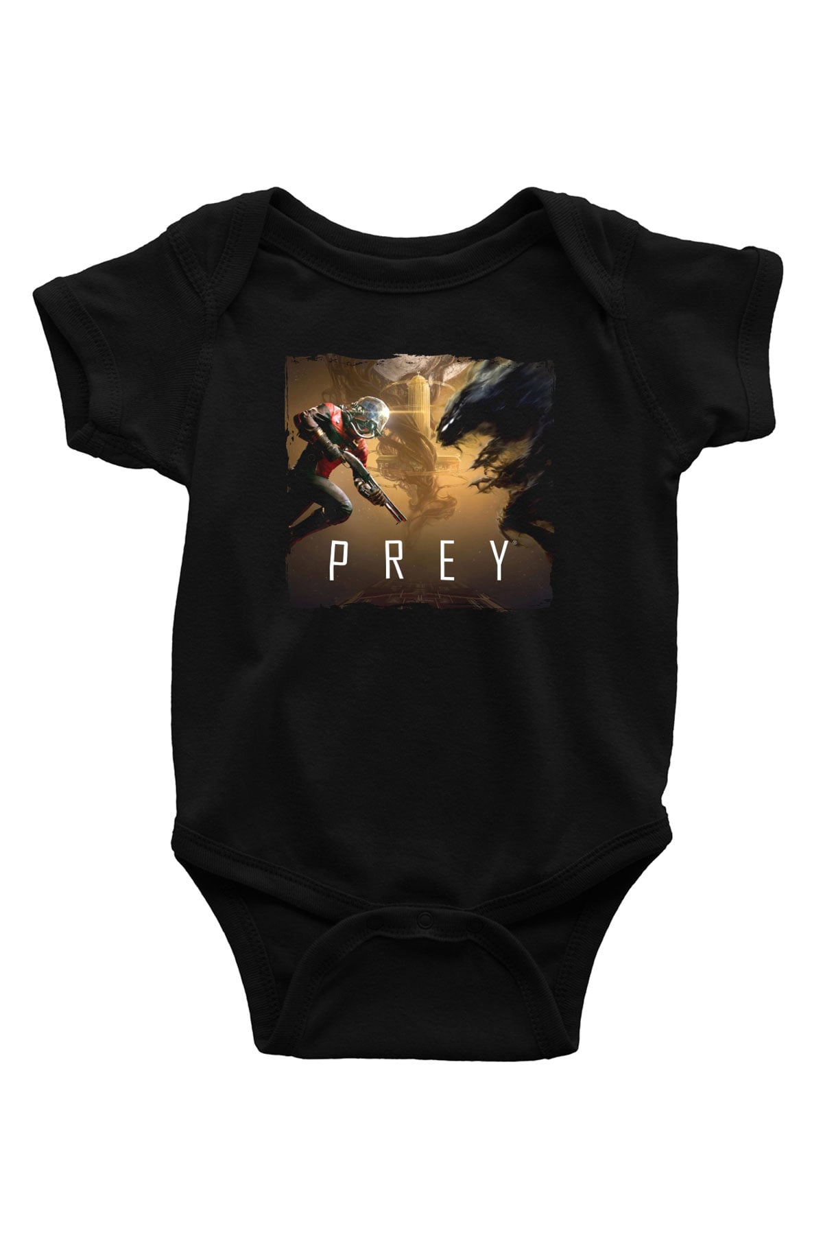 Prey Siyah Bebek Body - Zıbın