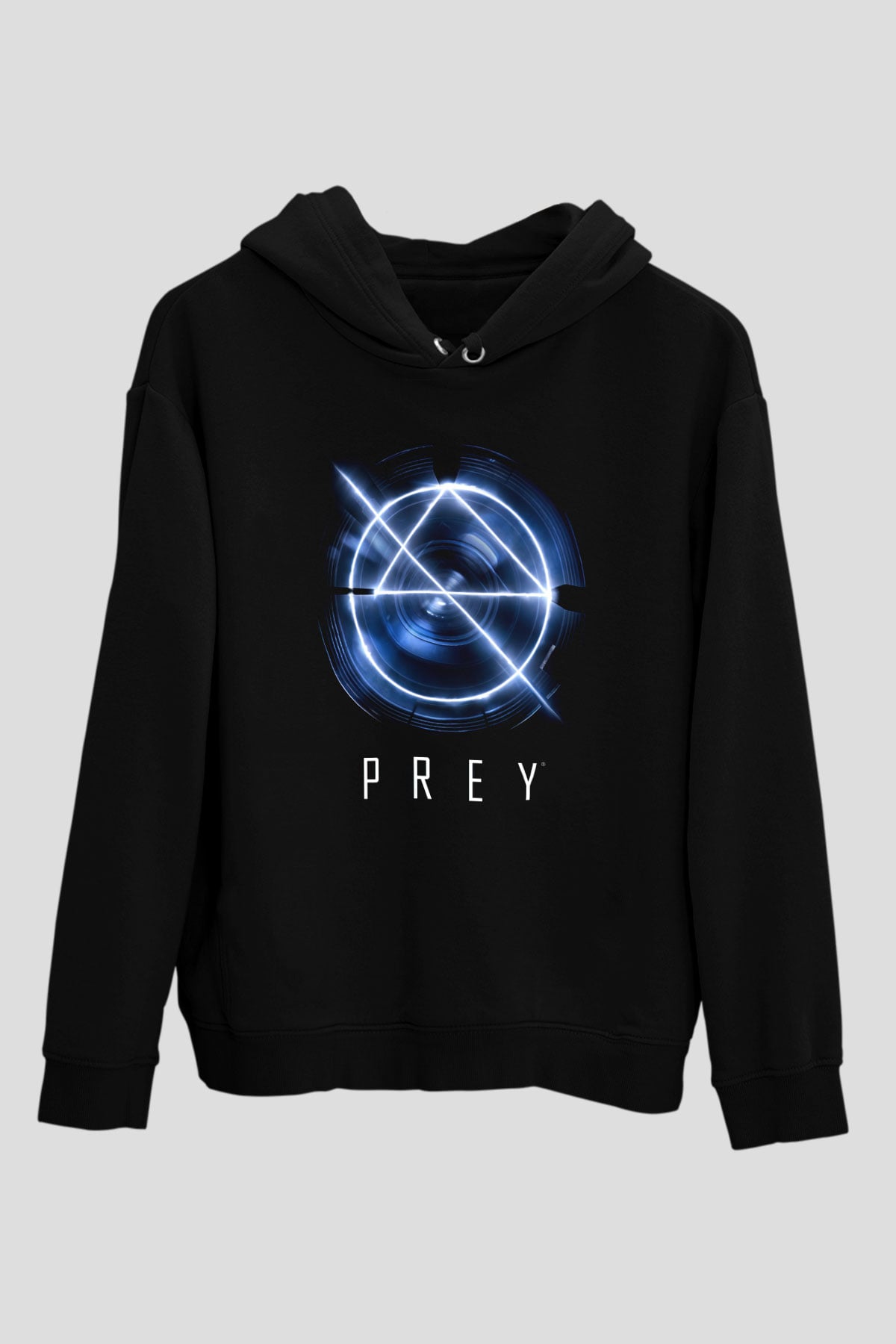 Prey Siyah Unisex Hoodie