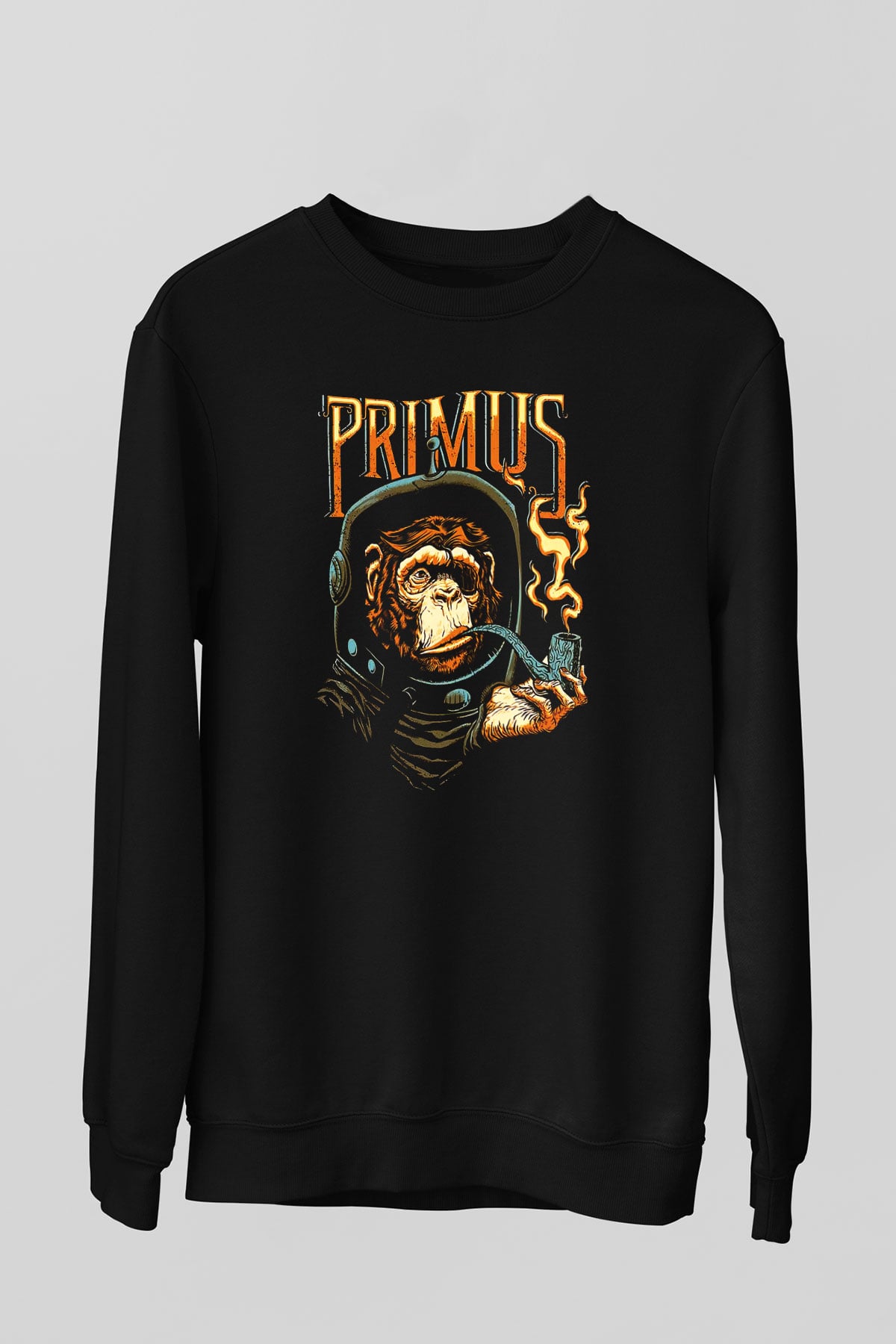 Primus Siyah Unisex Sweatshirt