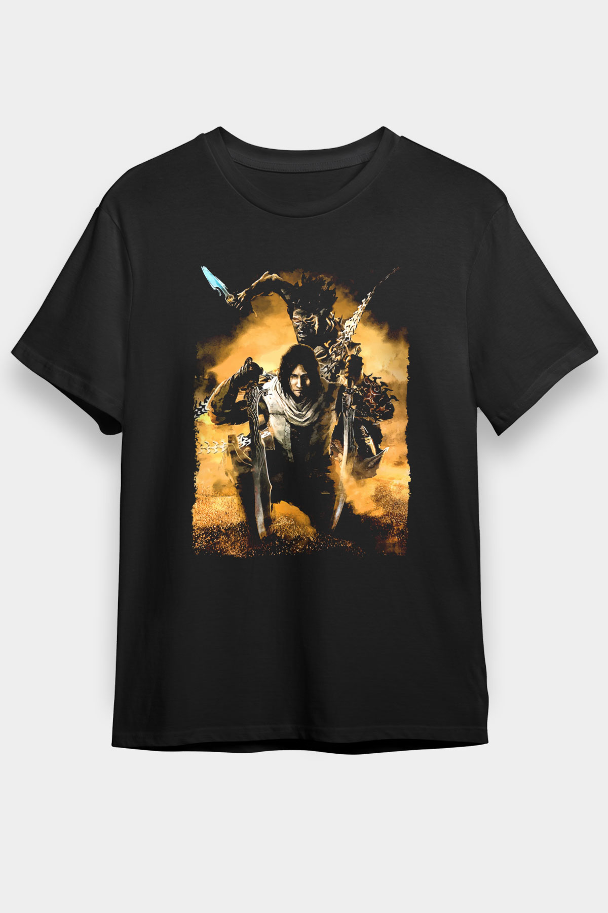 Prince Of Persia Siyah Unisex Tişört T-Shirt