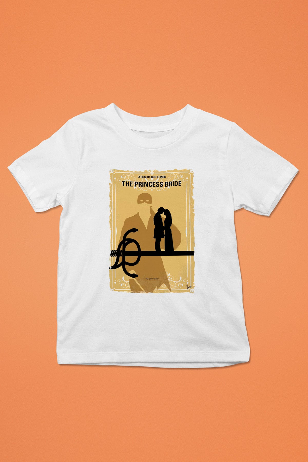 Princess Bride Beyaz Unisex  Çocuk Tişört