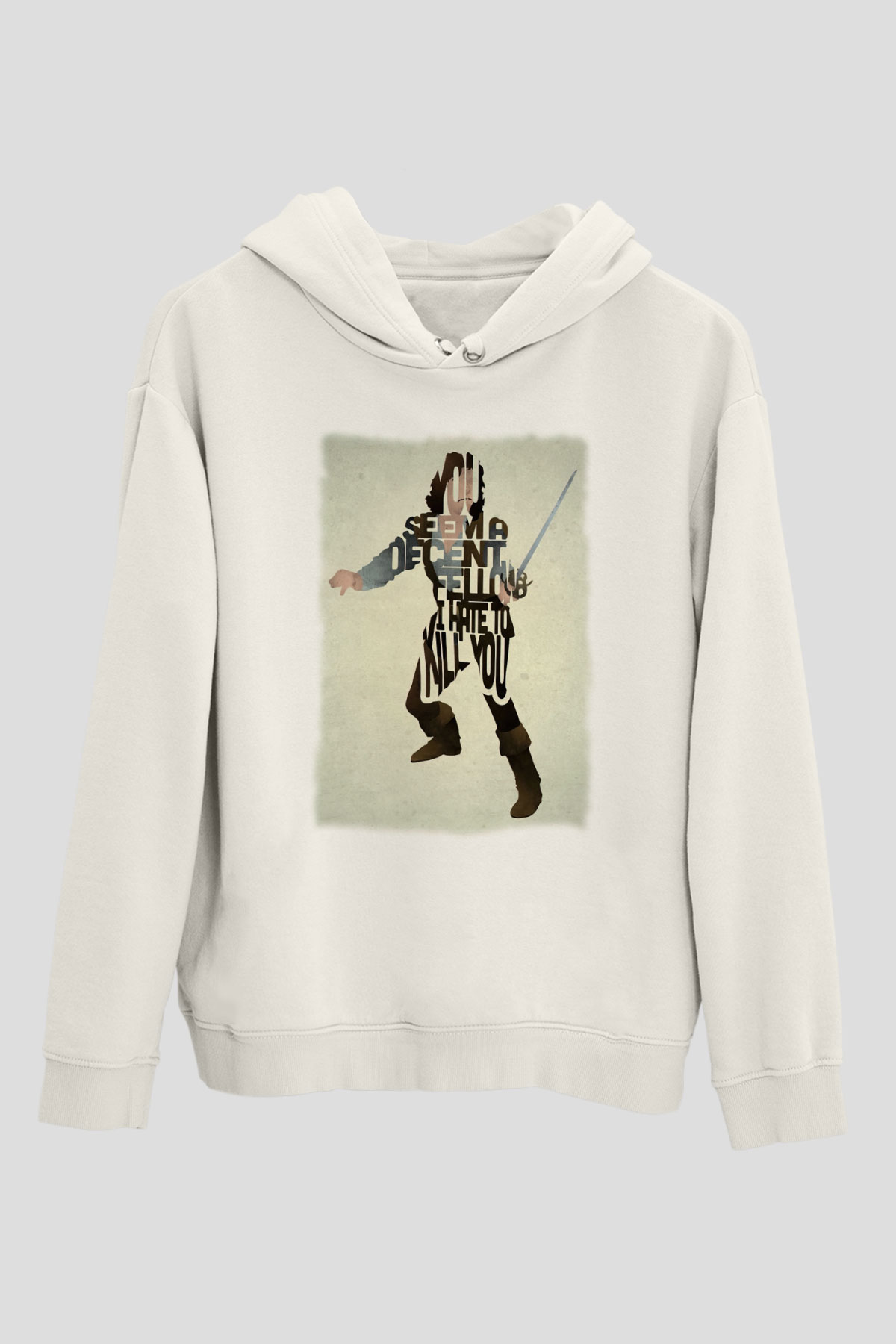 Princess Bride Beyaz Unisex Hoodie