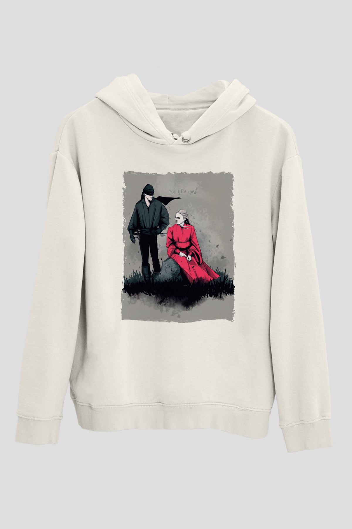 Princess Bride Beyaz Unisex Hoodie