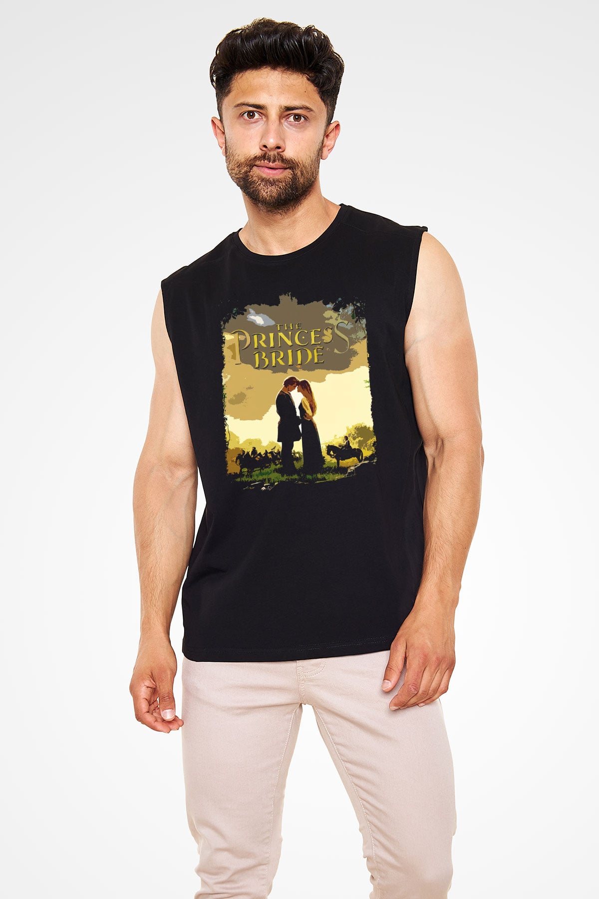 Princess Bride Siyah Unisex  Kolsuz Tişört